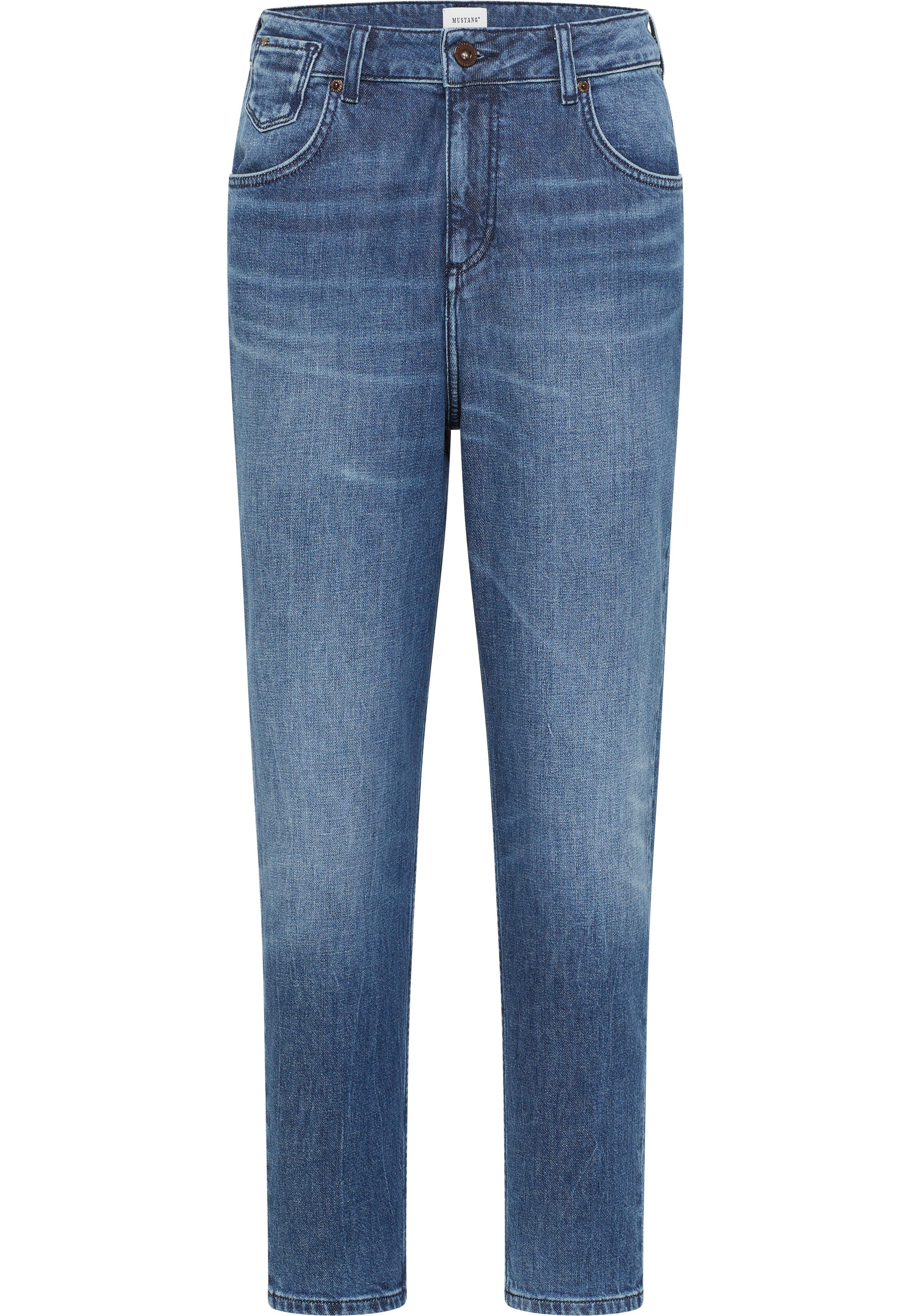 Style Tapered Tapered-fit-Jeans MUSTANG dunkelblau-5000582 Charlotte