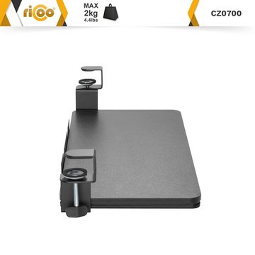 RICOO CZ0700 Halterung, (Tastaturhalterung Tastaturablage Tastatur Workstation ausziehbar)