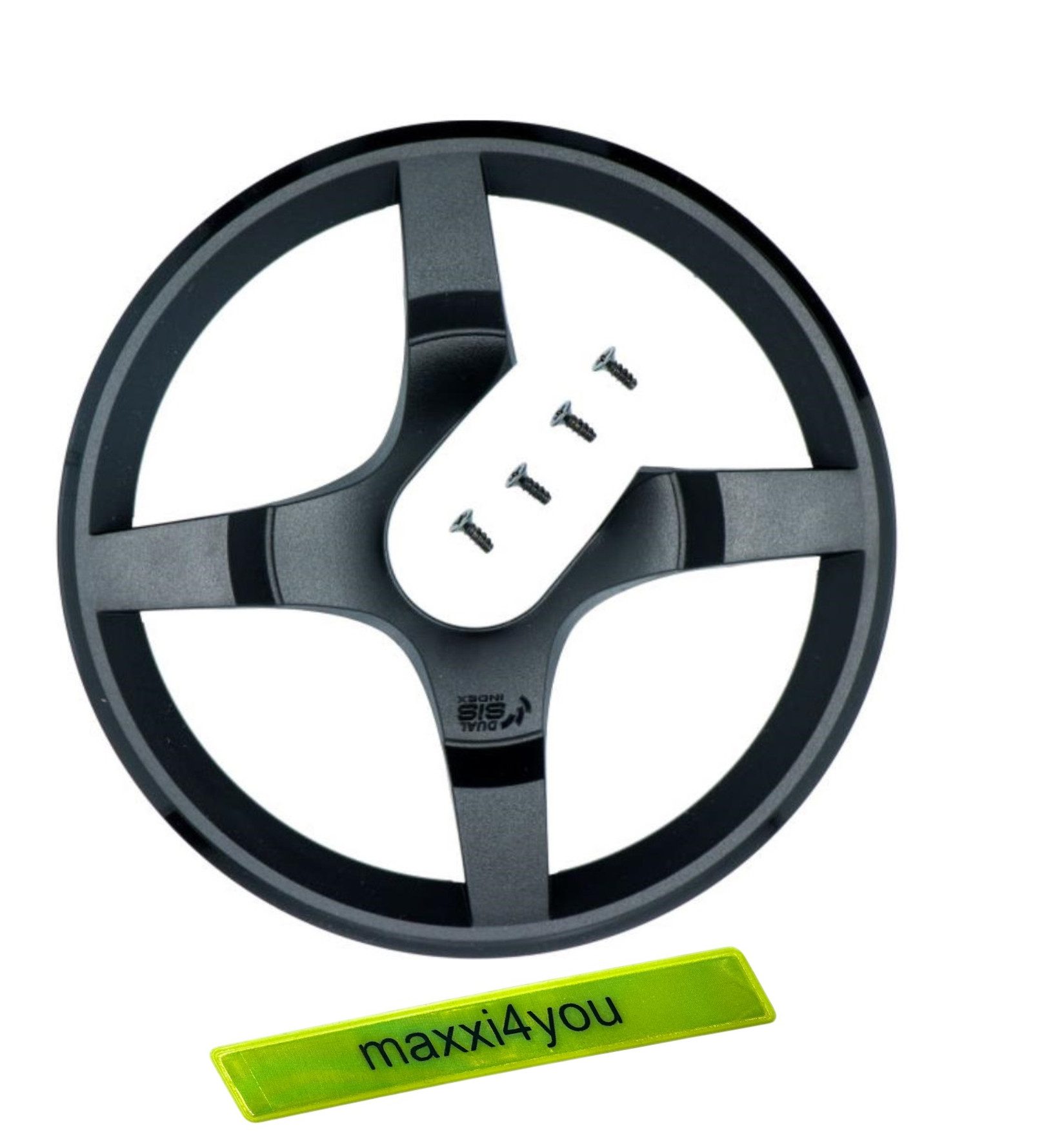 Kettenschutz Shimano Kettenschutzring für FC-TY301 inkl. maxxi4you Reflexband