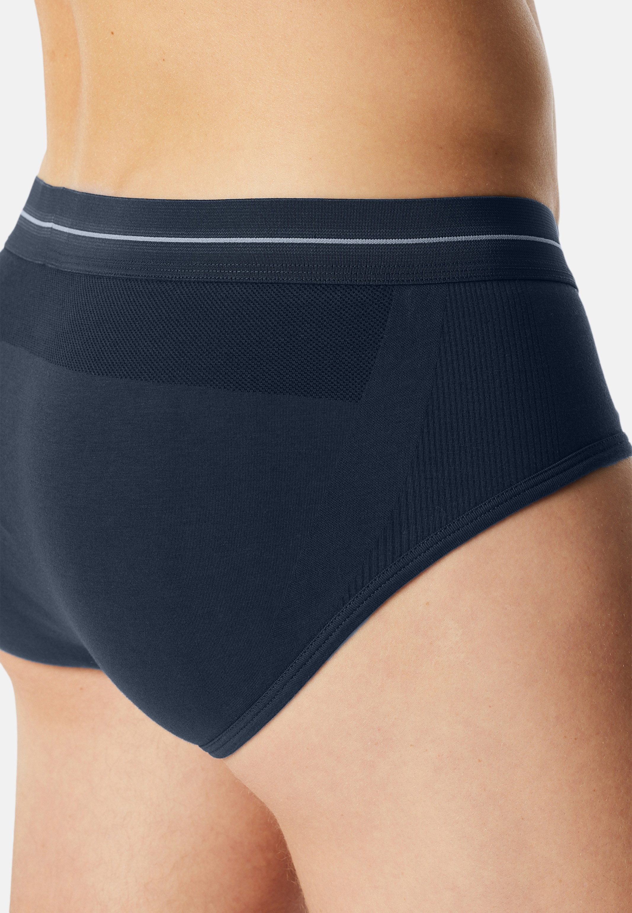 Schiesser Slip 6er Pack Cotton Flex (Spar-Set, 6-St) Rio Slip / Unterhose - Baumwolle - ohne Eingriff - Atmungsaktiv