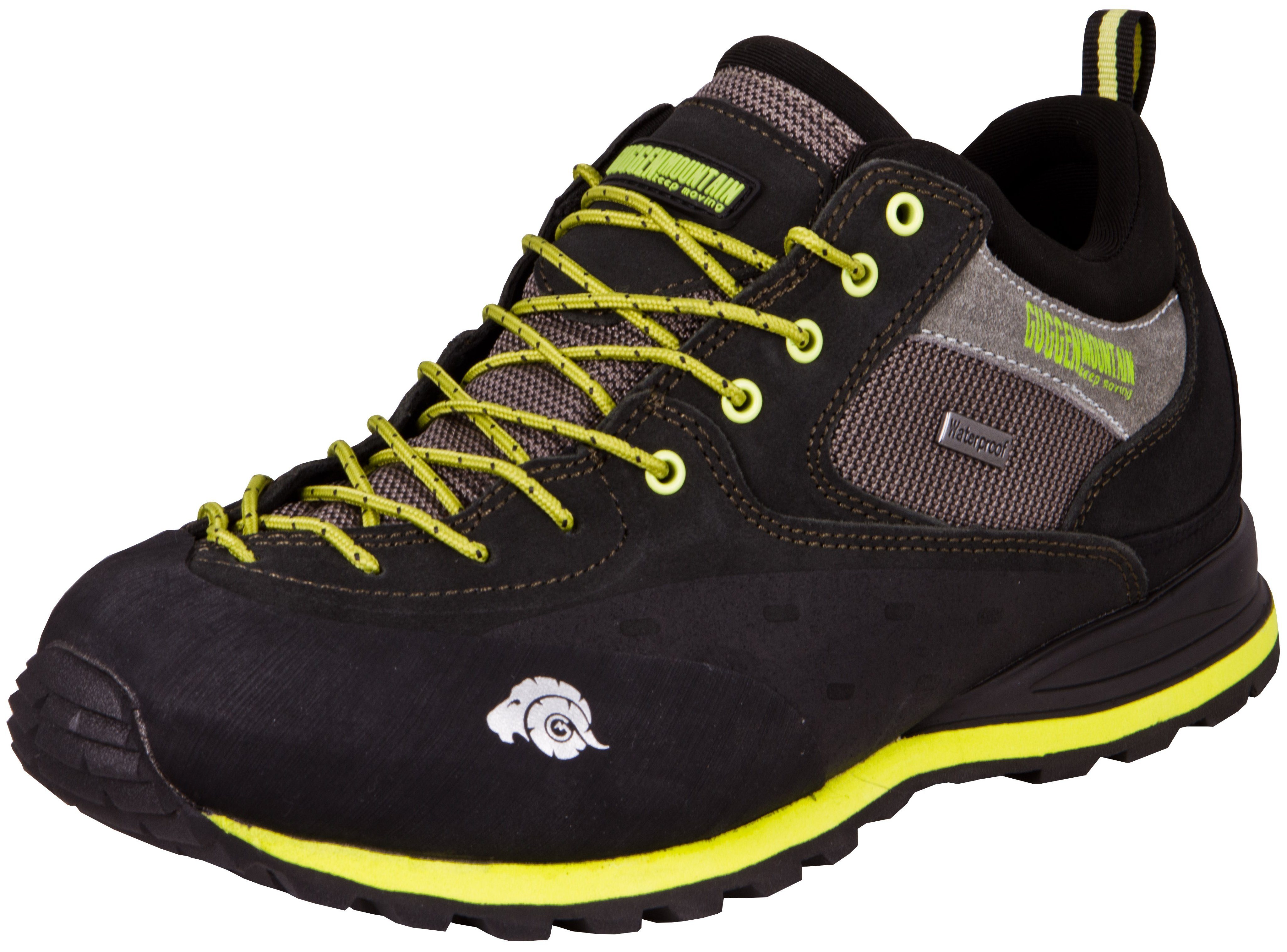 GUGGEN Mountain Trekkingschuh Wanderschuh Herren Zustiegschuh PT022 Gelb Ou günstig online kaufen