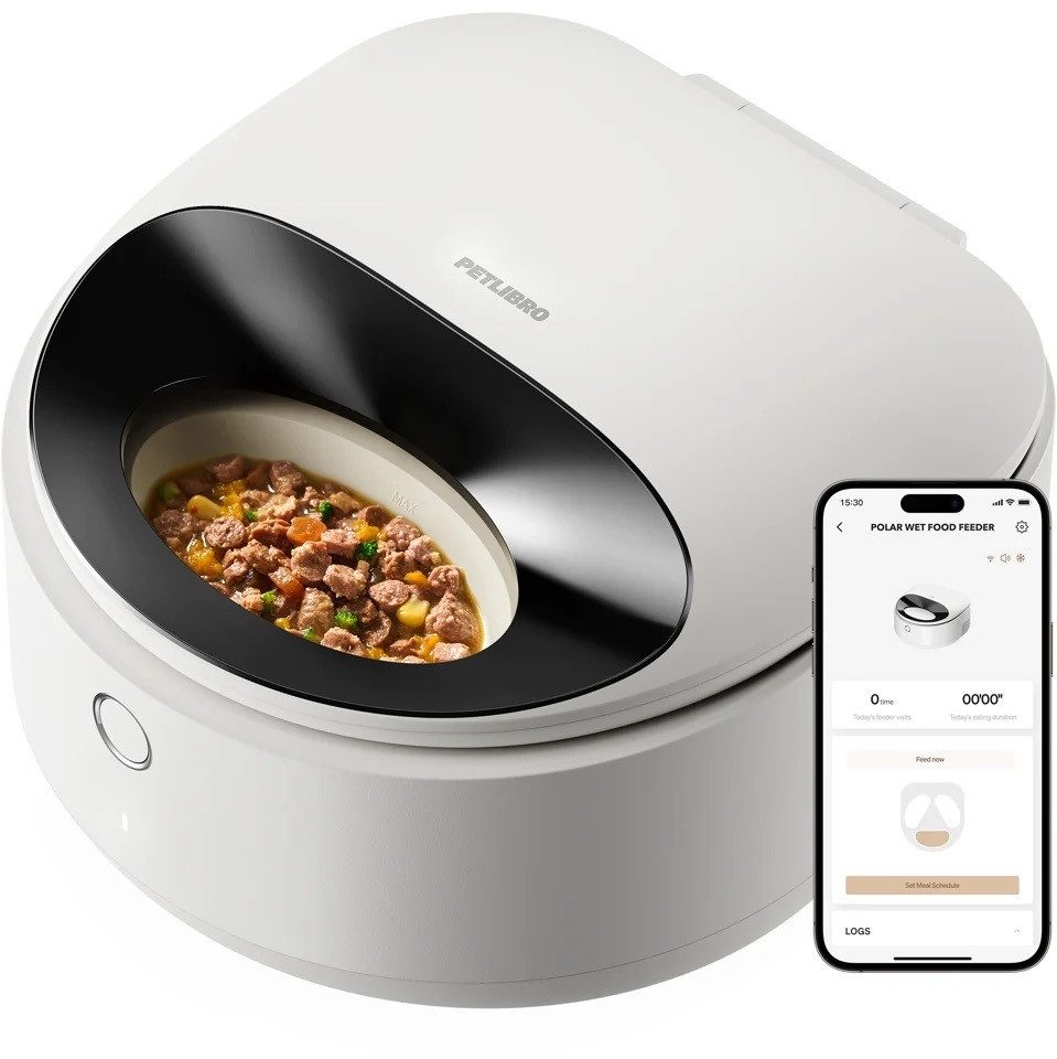 Petlibro Katzen-Futterautomat, Weiß