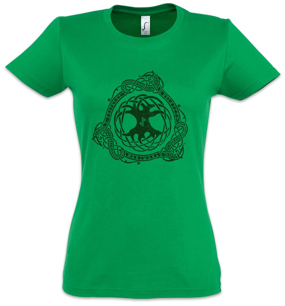 Urban Backwoods Print-Shirt Yggdrasil Norse Dragon günstig online kaufen