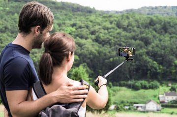 Hama Selfie-Stick Selfie Stick Selfie 50 für Action Cams, Digitalkameras, GoPro