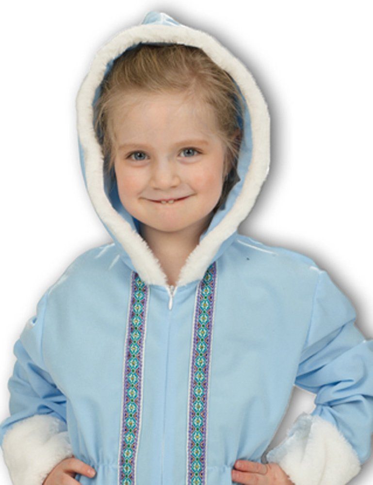 andrea-moden Kostüm Inuit Kostüm für Kinder - Hellblau, Arktis Faschingskostüm