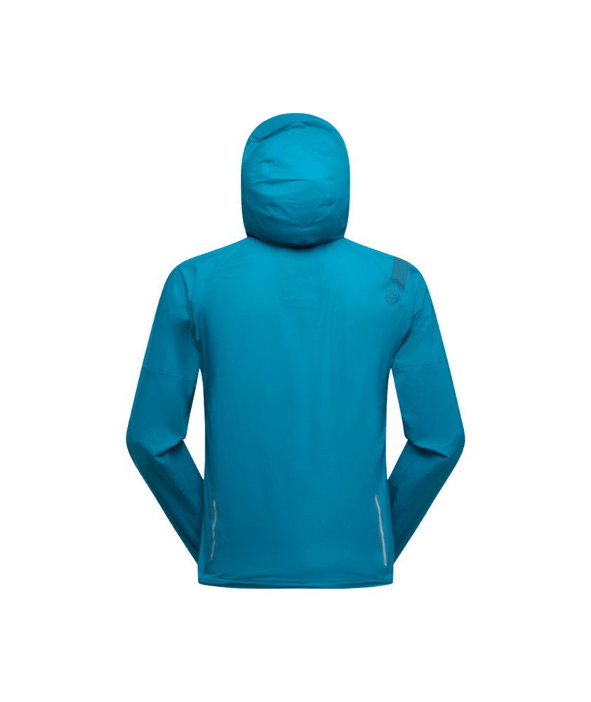 La Sportiva Laufjacke Pocketshell (Hardschell, wasserdicht) blau Herren