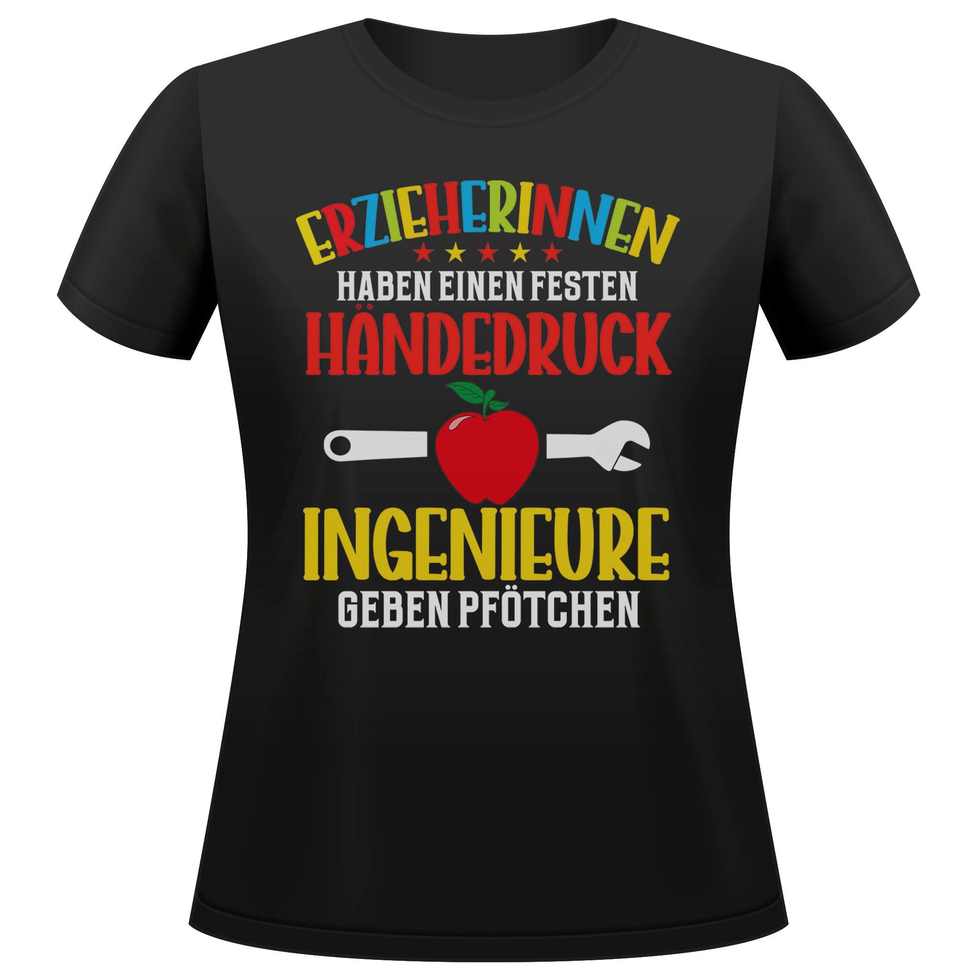 T-Shirt Erzieherin Geschenk Frauen Spruch Beruf Ausbildung Studium Abschluss