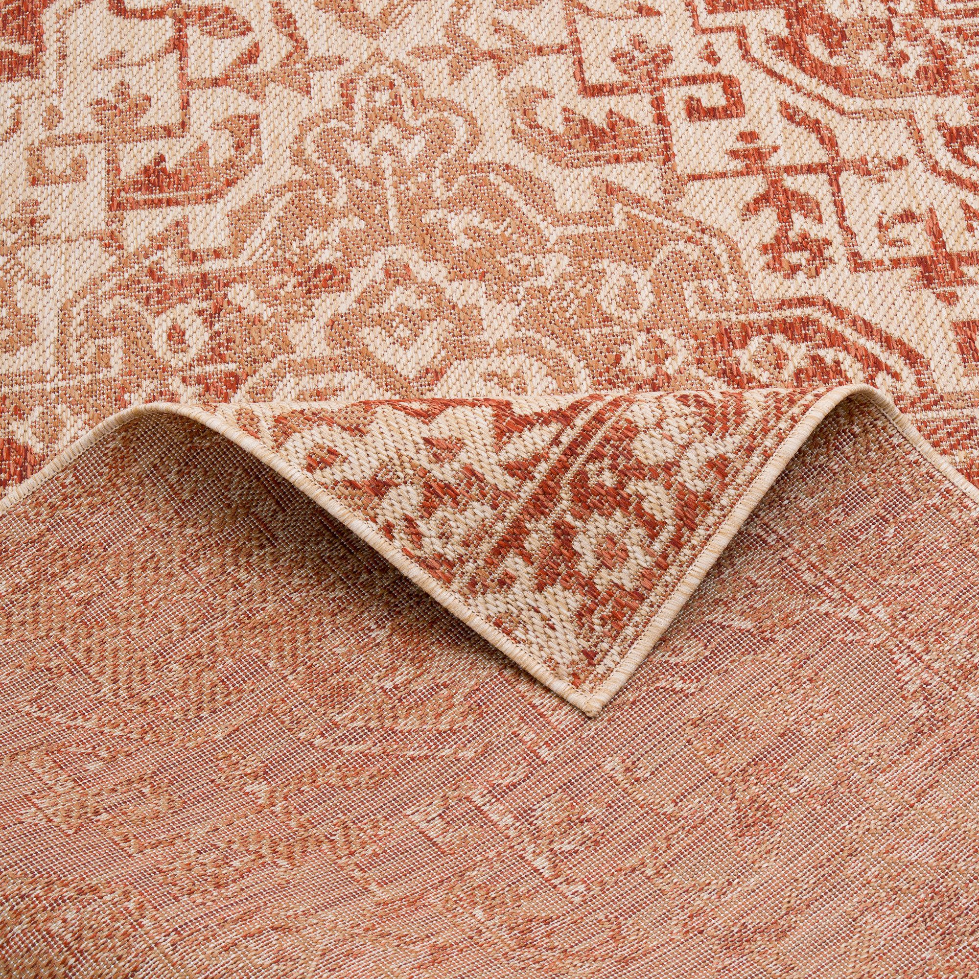 Pergamon Outdoorteppich In- und Outdoor Teppich Carpetto Vintage, Rechteckig, Höhe: 6 mm – Bild 4 von 5