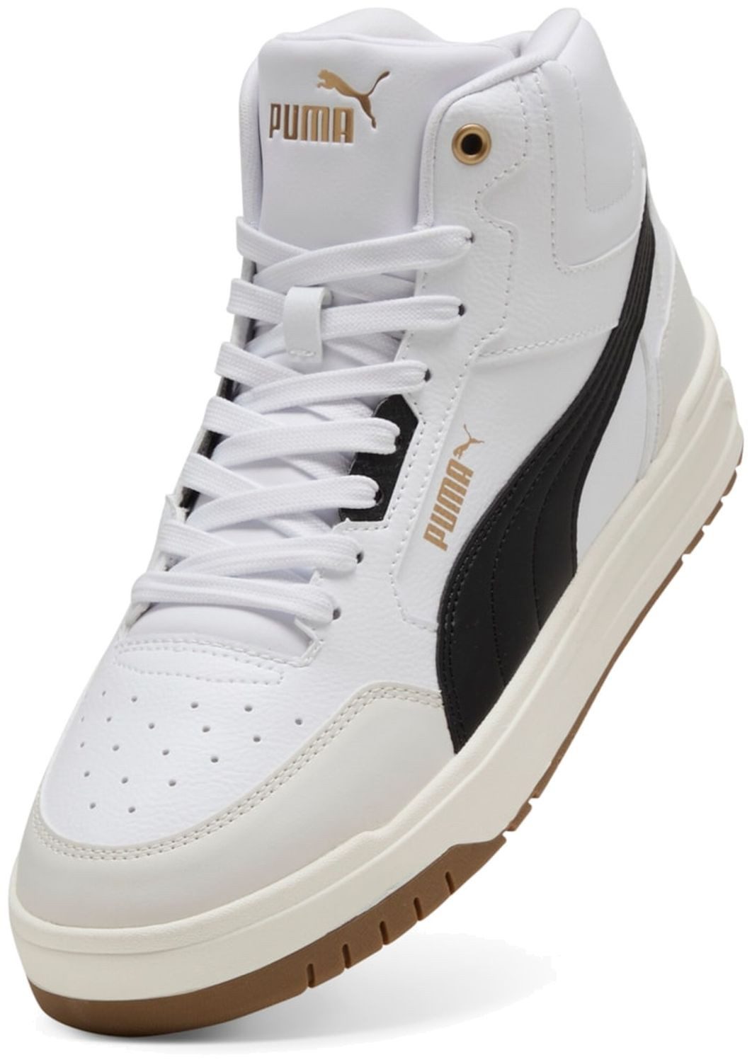 PUMA Puma Shuffle Downtown Mid White-Black-Vapor Gray Sneaker – Bild 4 von 5