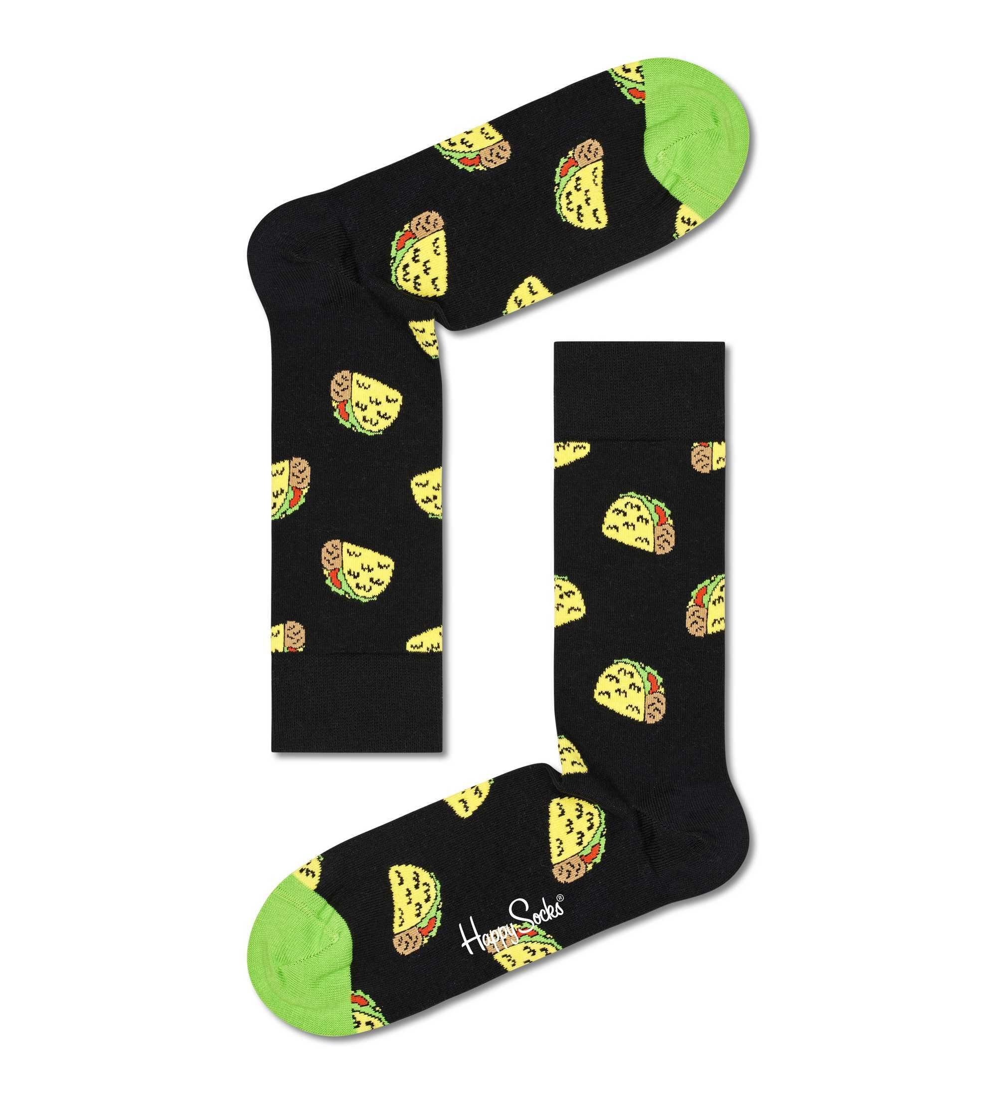 Kurzsocken Socks Socken, Yummy Pack Unisex 4er Geschenkbox Happy Yummy