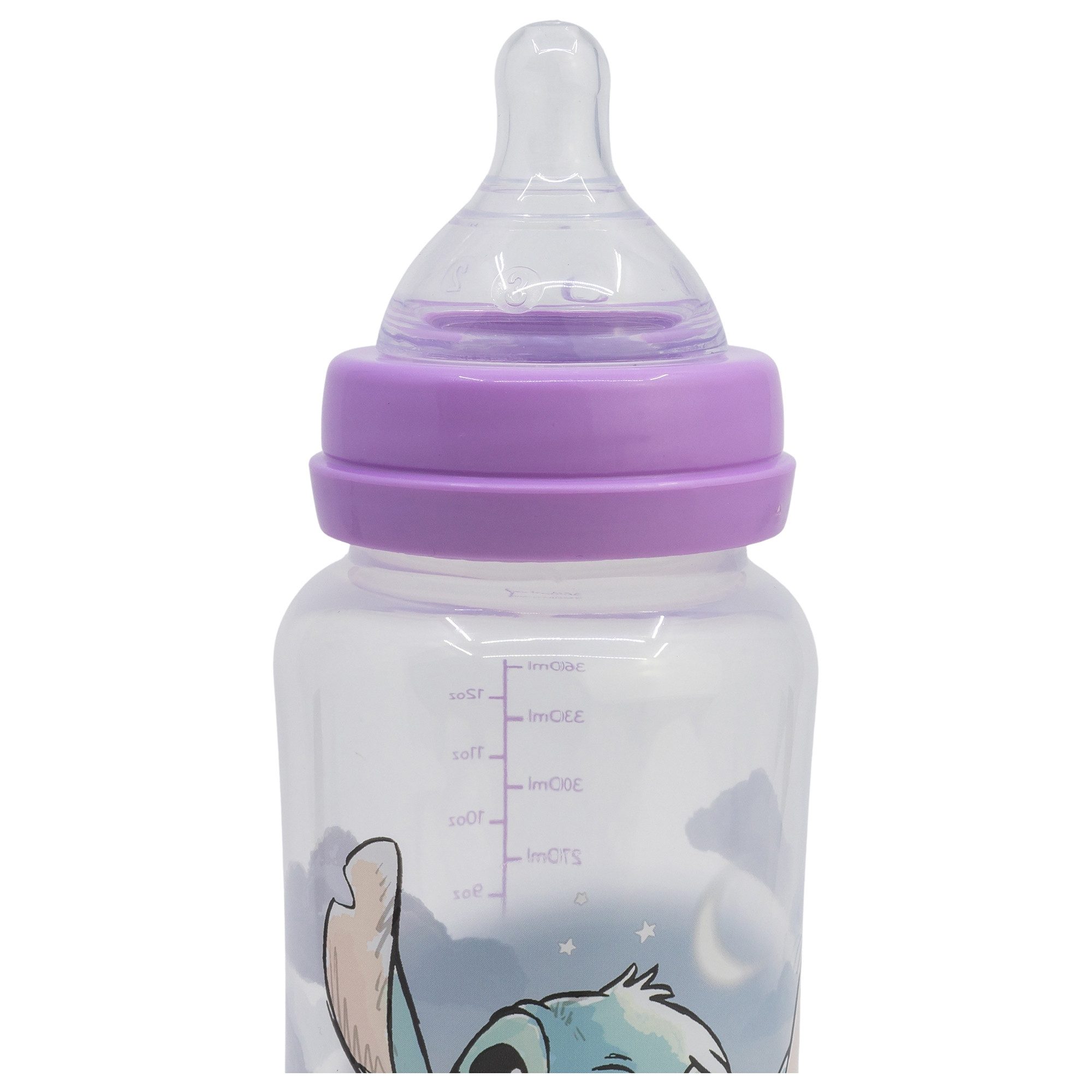Disney Babyflasche Disney Lilo und Stitch Baby Milchflasche Babyfläschchen Trinkflasche, 360 ml