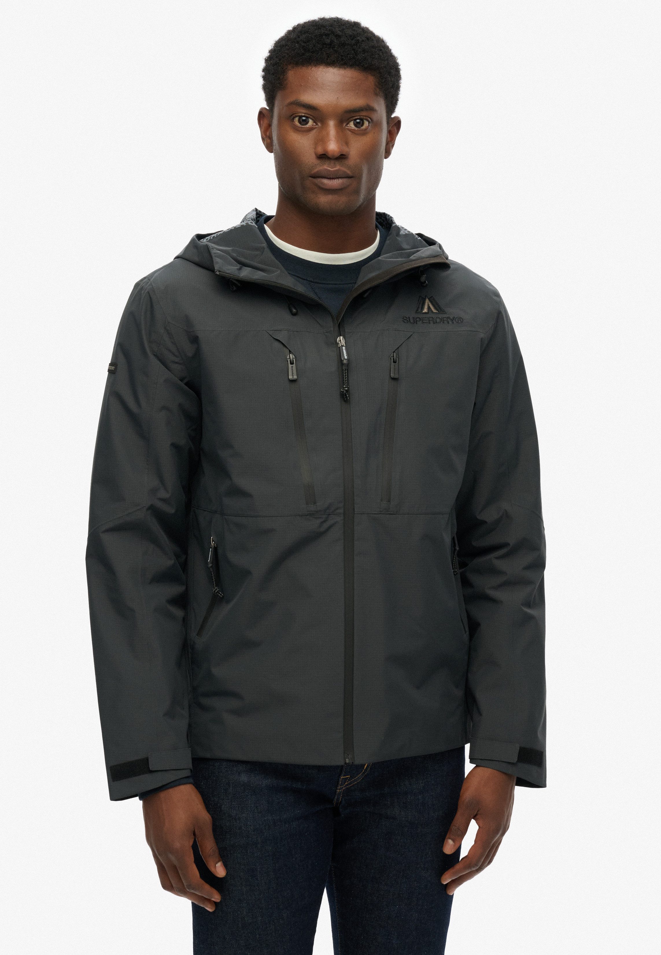 Superdry Outdoorjacke WATERPROOF JACKET Wasserdicht (Säule wird nachgereich günstig online kaufen