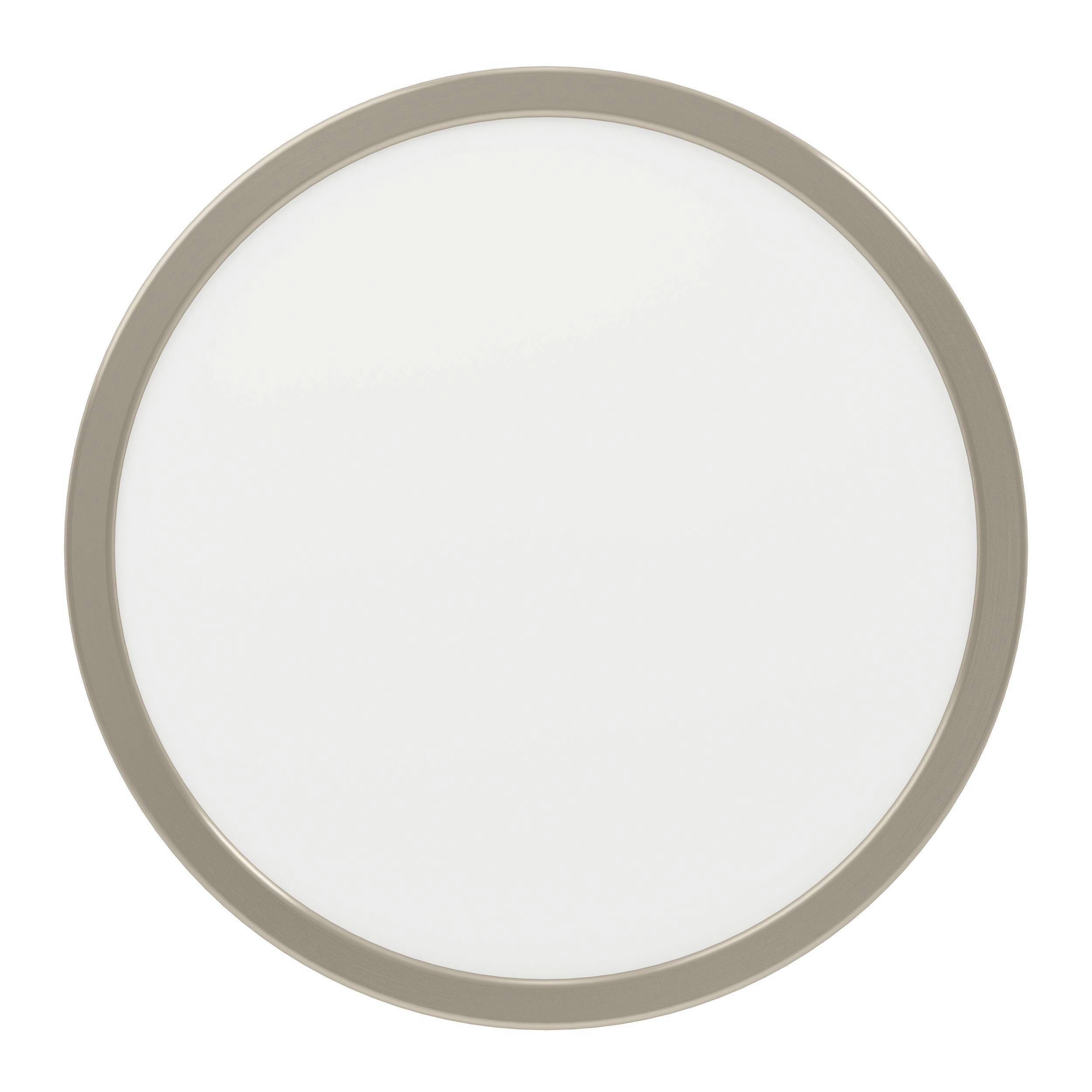 EGLO Aufbauleuchte Fueva 5 Deckenlampe, Wohnzimmerlampe, Stahl und Kunststoff, Flurlampe, LED fest integriert, Neutralweiß, Ø 28,5 cm, Aufbauleuchte, Deckenlampe, Weiß, LED Aufbaulampe, Lampe