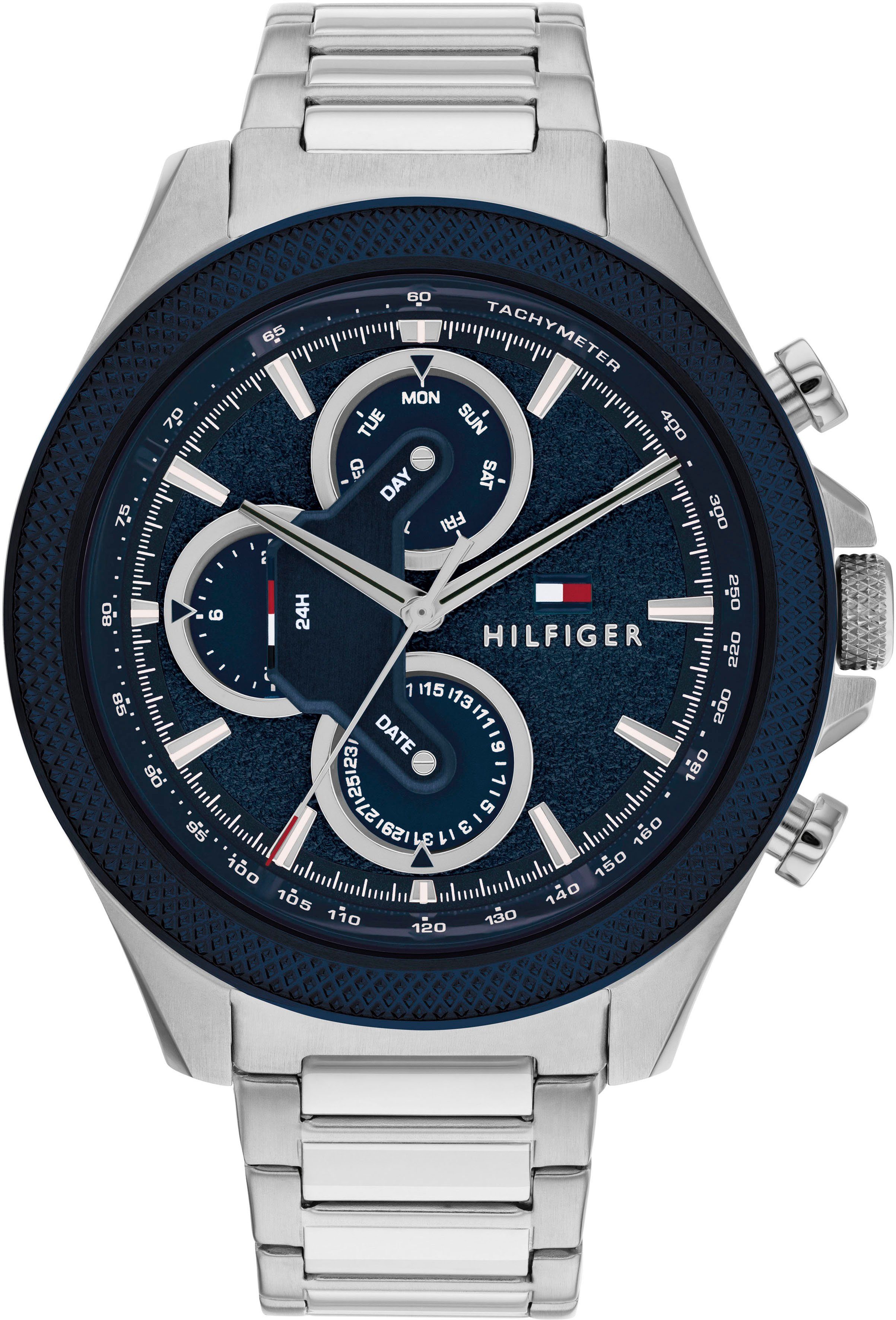 Tommy Hilfiger Multifunktionsuhr CLARK 1792080, Quarzuhr, Armbanduhr, Herre günstig online kaufen