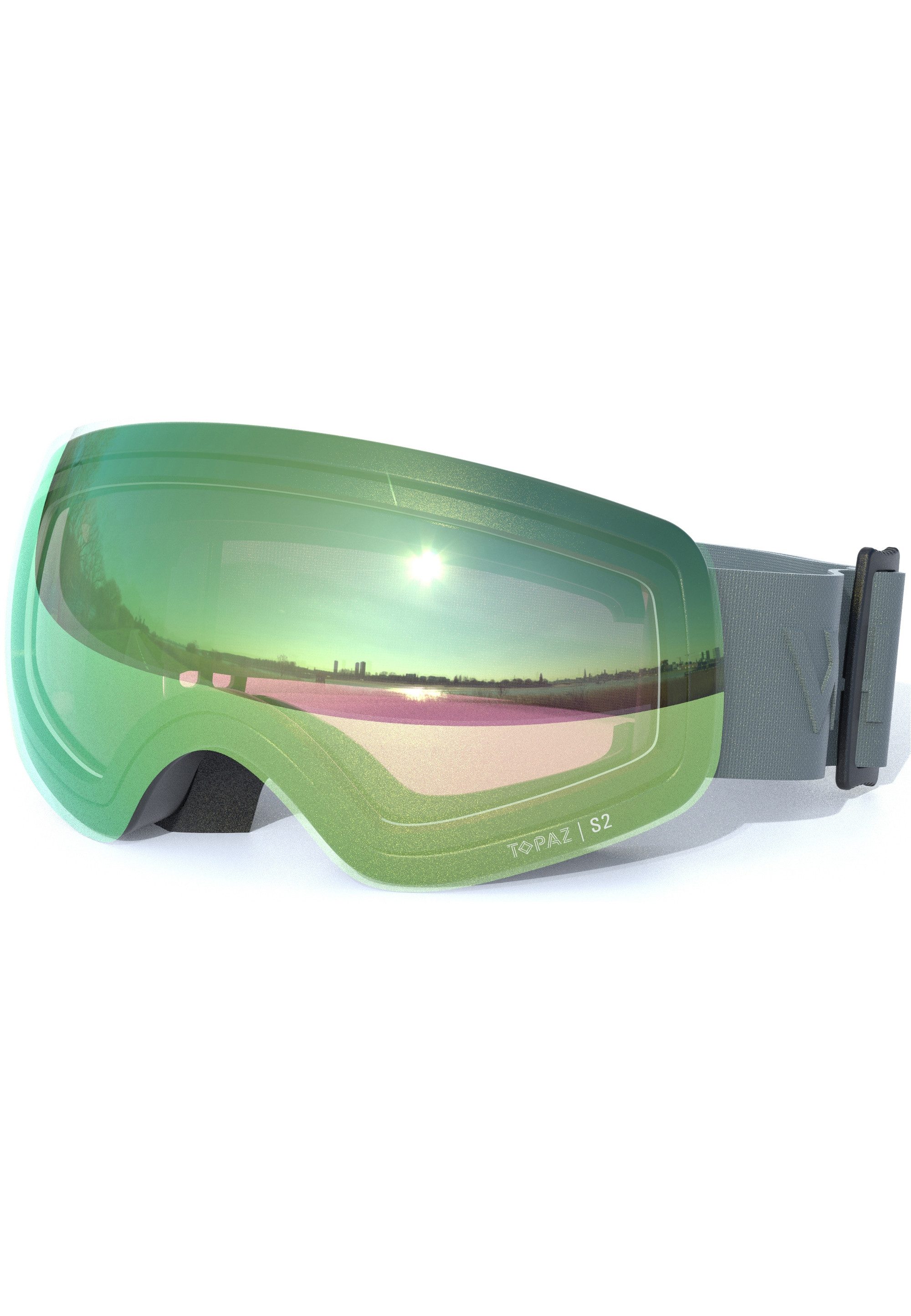 WHISTLER Skibrille Sorlin Topaz jr., mit UVA-400-Schutz