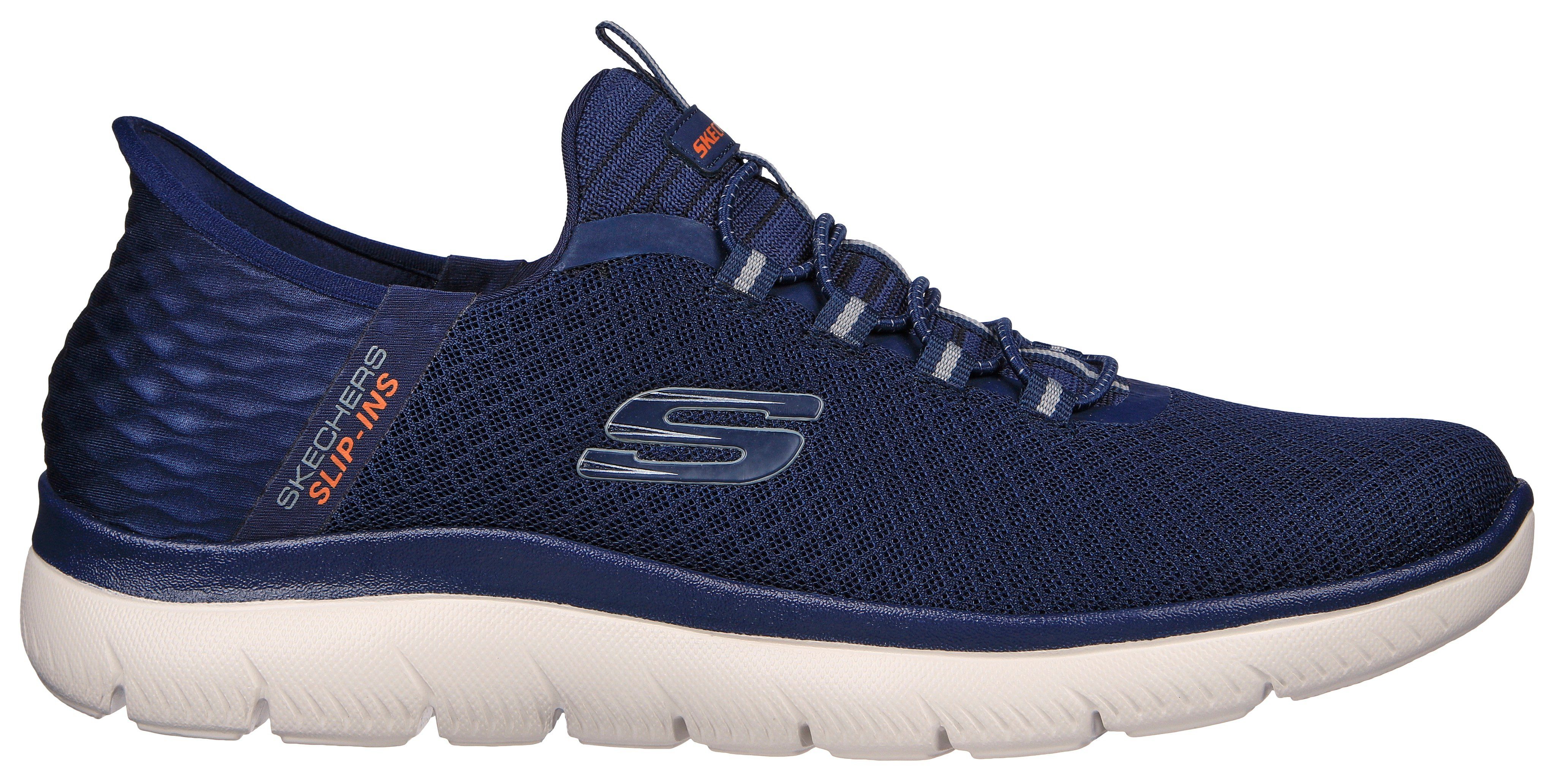Schlupfen Skechers Slip-On Sneaker navy zum SUMMITS-