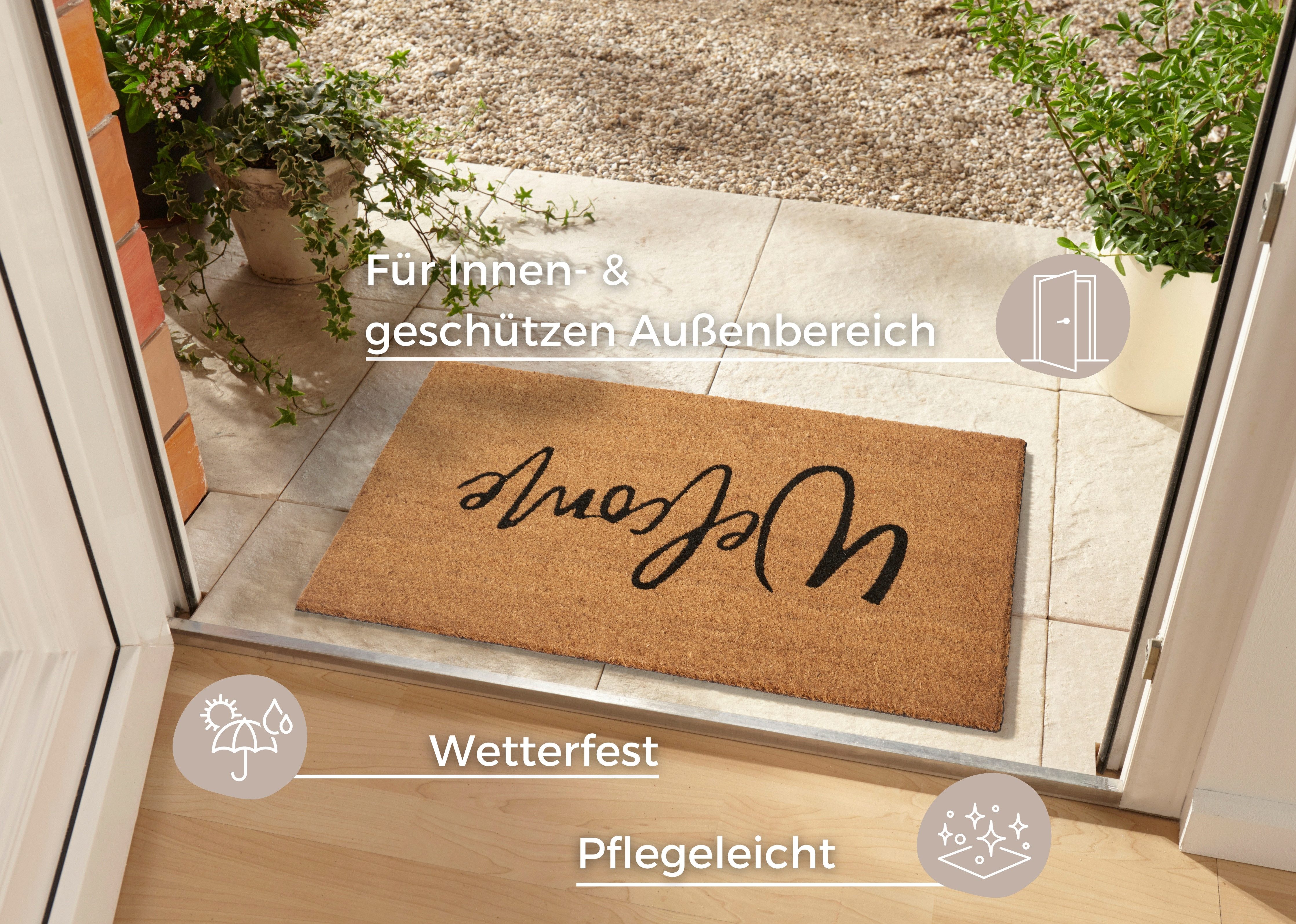 HANSE Home Fußmatte Welcome, Türmatte, rechteckig, günstig online kaufen
