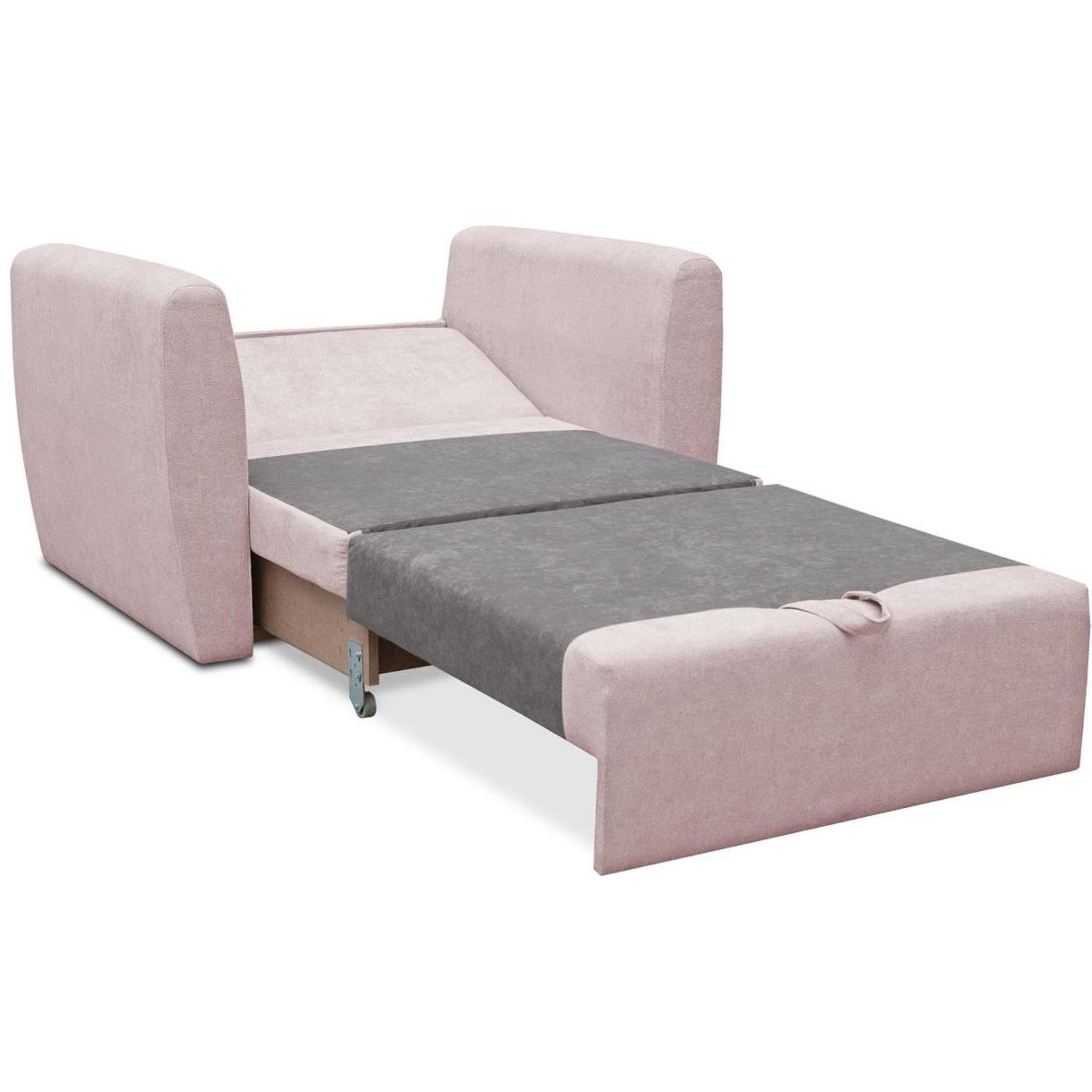 Beautysofa Relaxsessel Kamel (Modern 1-Sitzer Sofa, Wohnzimmersessel), mit Schlaffunktion