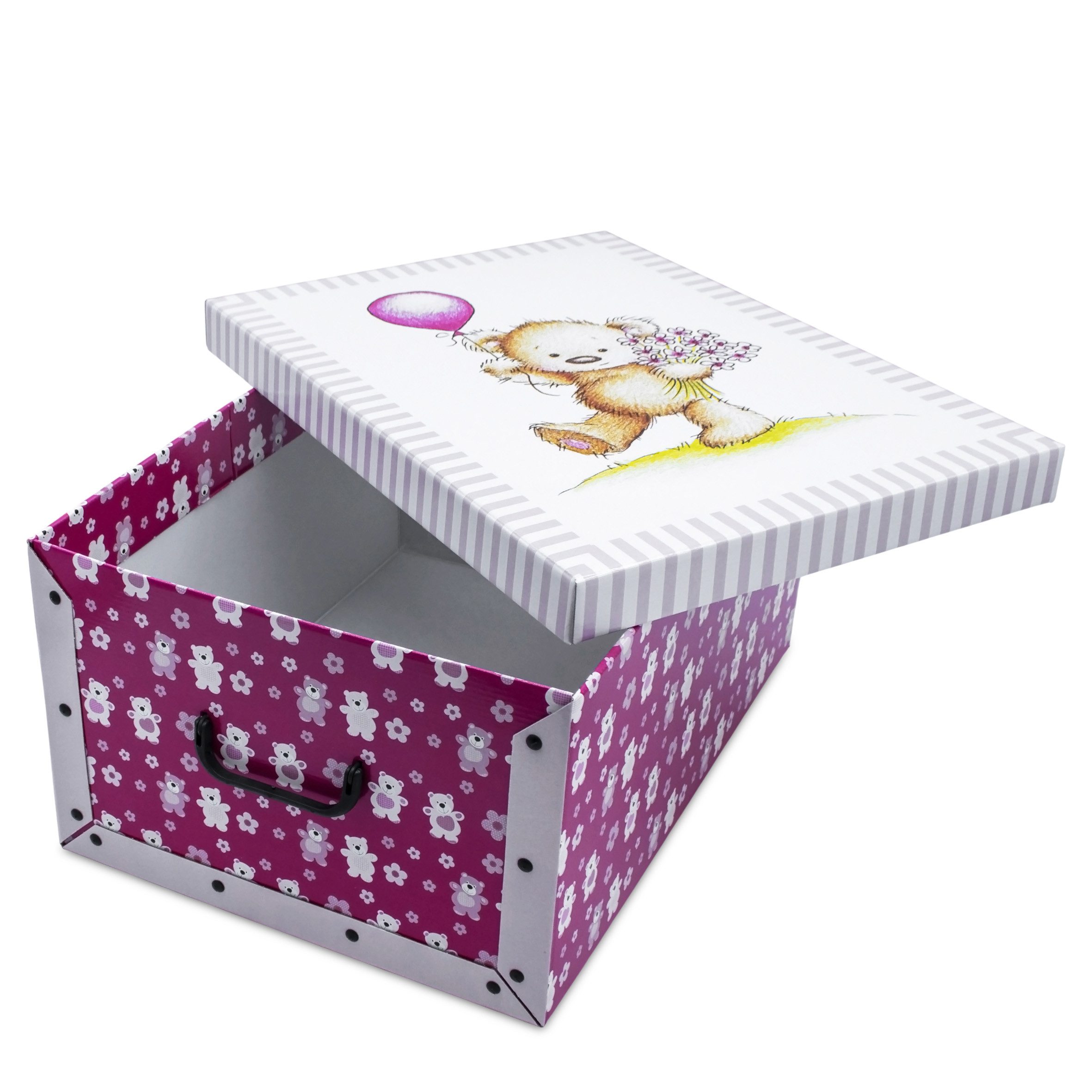 Spetebo Aufbewahrungsbox (Set, 3 St., Aufbewahrungsboxen), Stapelbox Geschenkbox
