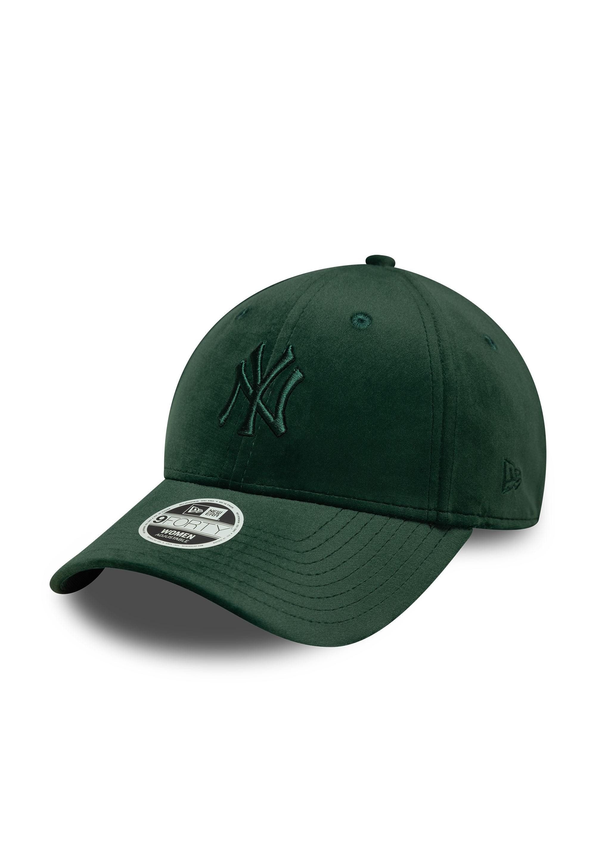 Baseball Cap New York Yankees New Era Tonal Velour 9Forty Women Cap Grün