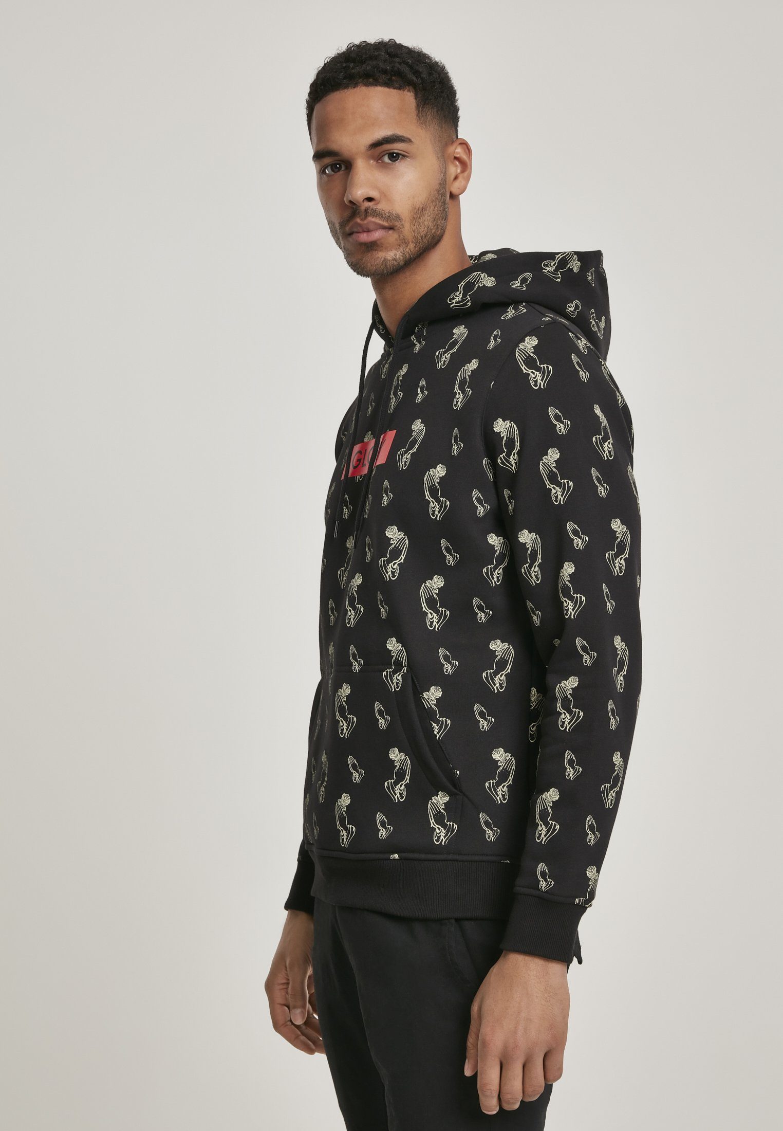 (1-tlg) MisterTee Herren Glory AOP Hoody Sweater