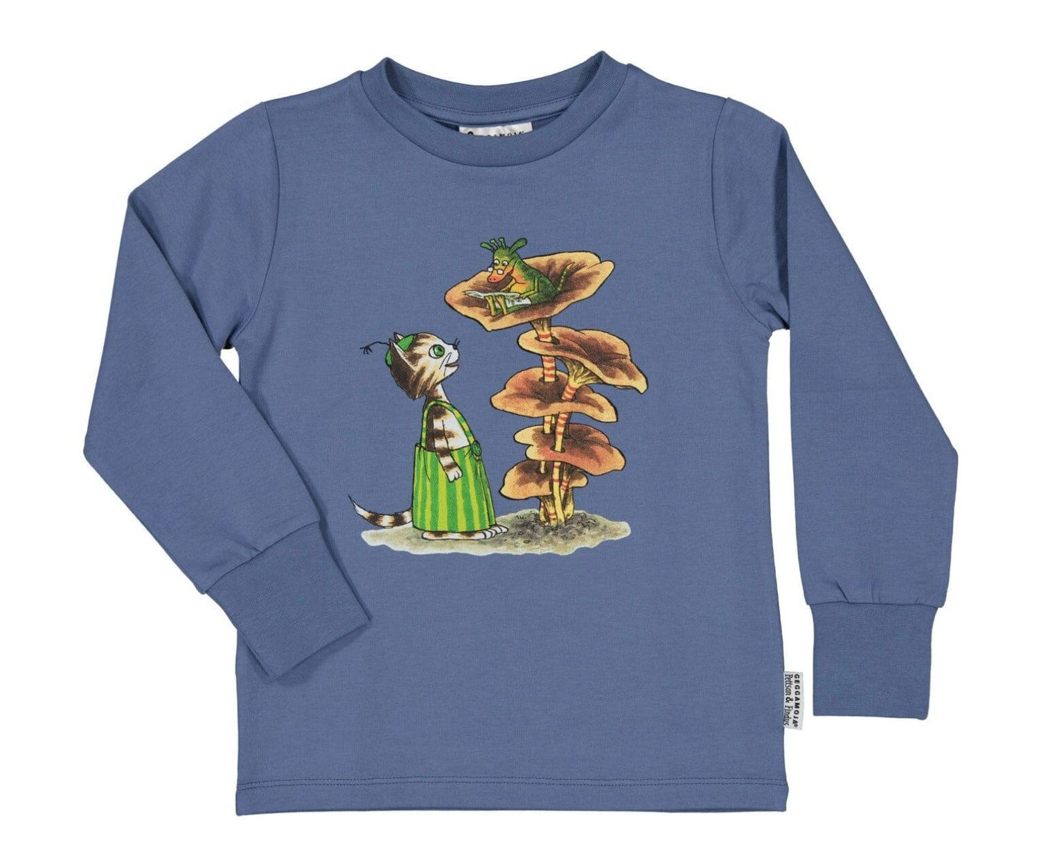 Geggamoja Langarmshirt GEGGAMOJA – Sweatshirt Pettson & Findus Blau