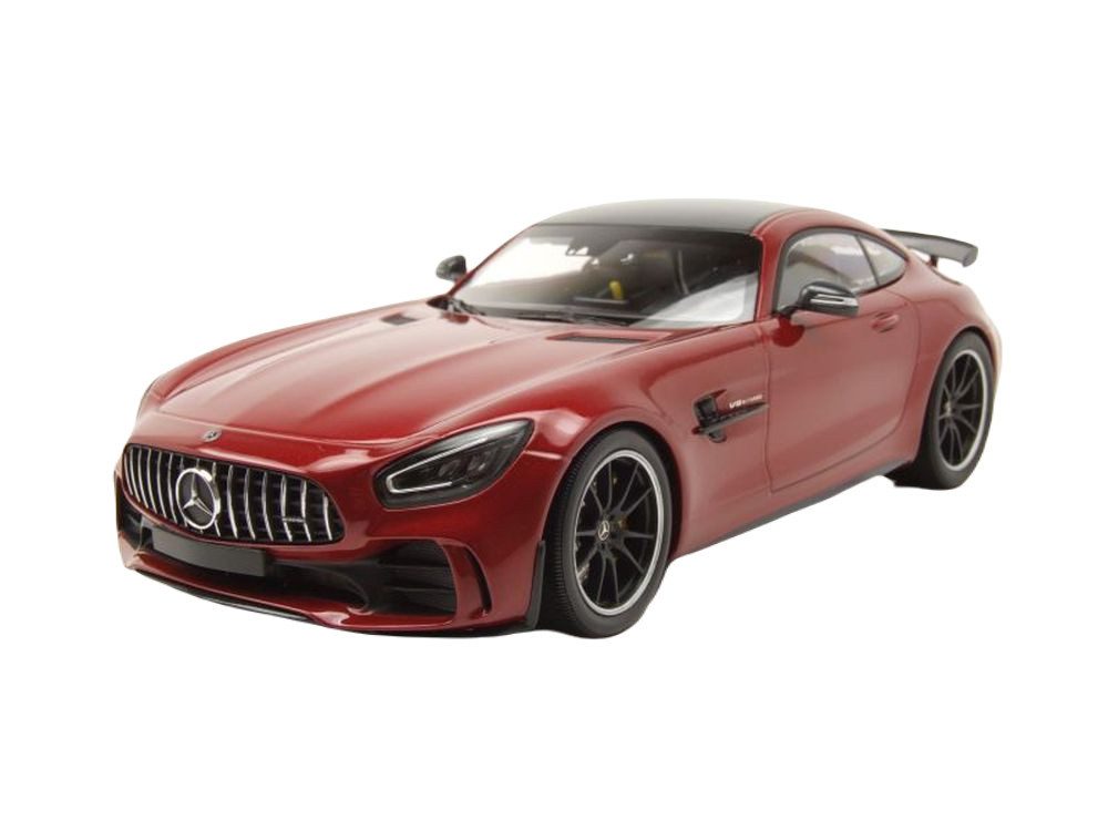Minichamps Modellauto Mercedes AMG GT-R 2021 rot metallic, Maßstab 1:18