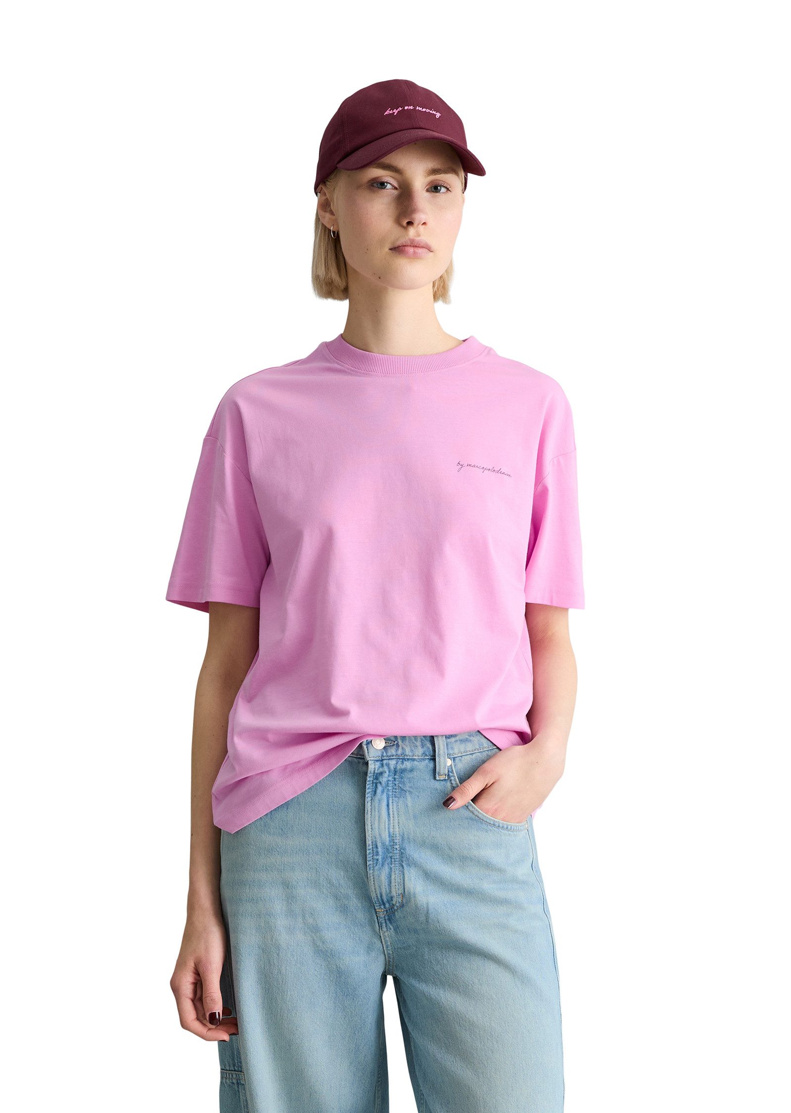 Marc O'Polo DENIM T-Shirt relaxed mit Rückenprint