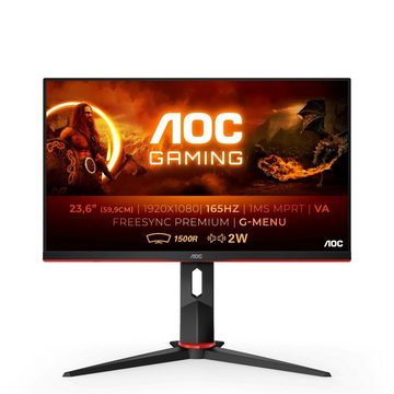 Hyrican PC-Komplettsystem (23,6", Ryzen 5 5600G, Radeon Graphics, 16 GB RAM, 1000 GB SSD, Windows 11, inklusive 24" Monitor AOC C24G2AE/BK)