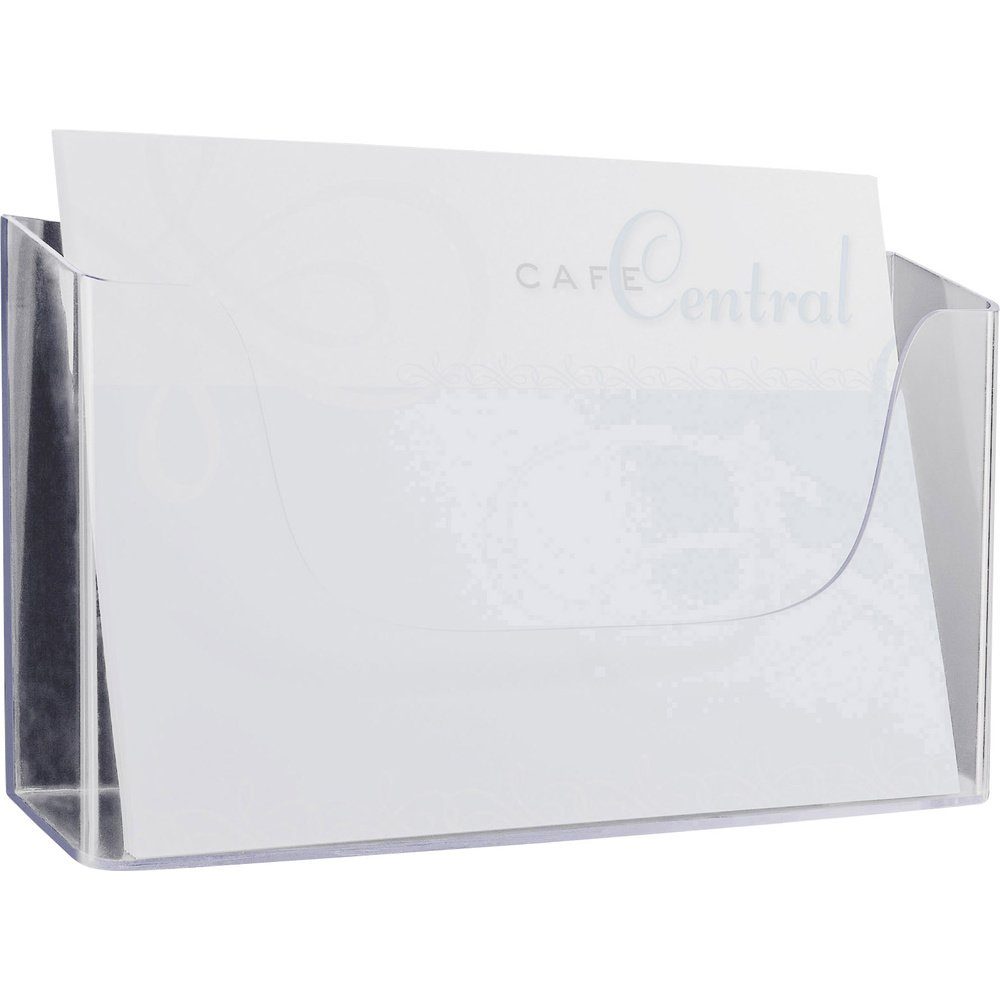 Sigel Zeitungsständer Sigel acrylic LH118 Wand-Prospekthalter Transparent DIN A4 quer Anzahl