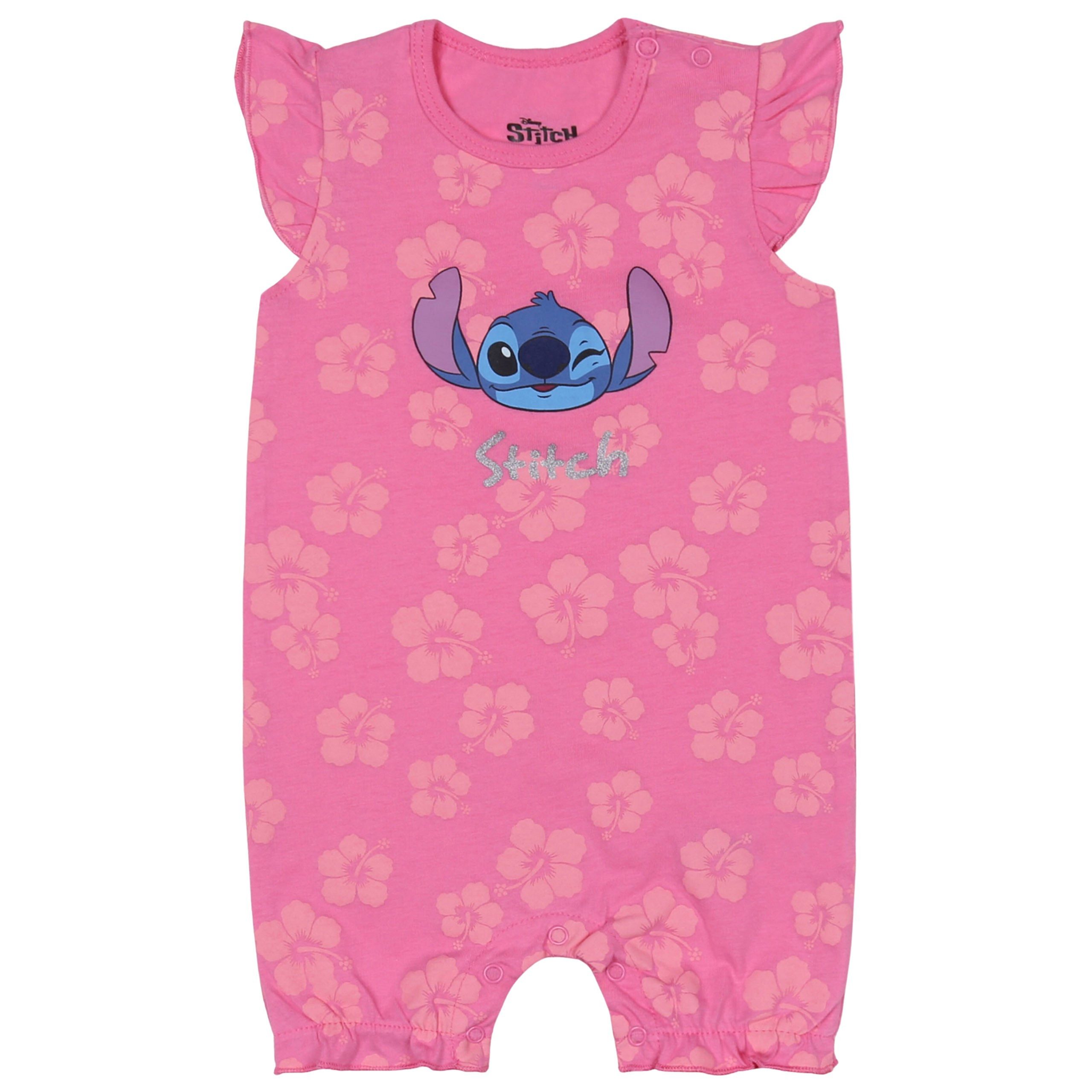 Body STITCH Disney Baby Body rosa, Baumwolle 3 Monate