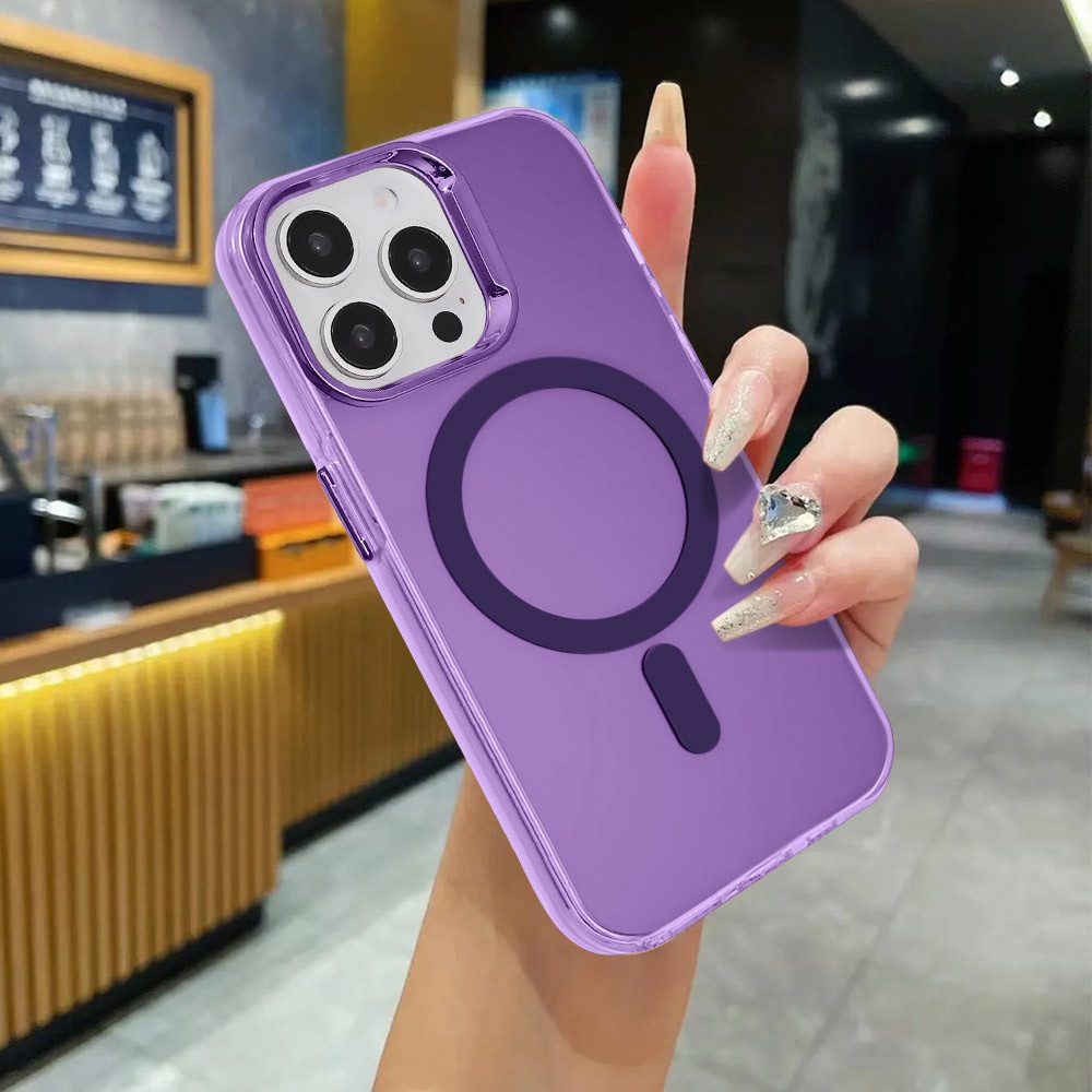 FITSU Handyhülle Schutzhülle für Apple iPhone Hülle Case MagSafe kompatible Handyhülle, Hülle für Apple iPhone 16 Pro Max, 16 Pro, 16, 15 Pro, 15, 14, 13 Case