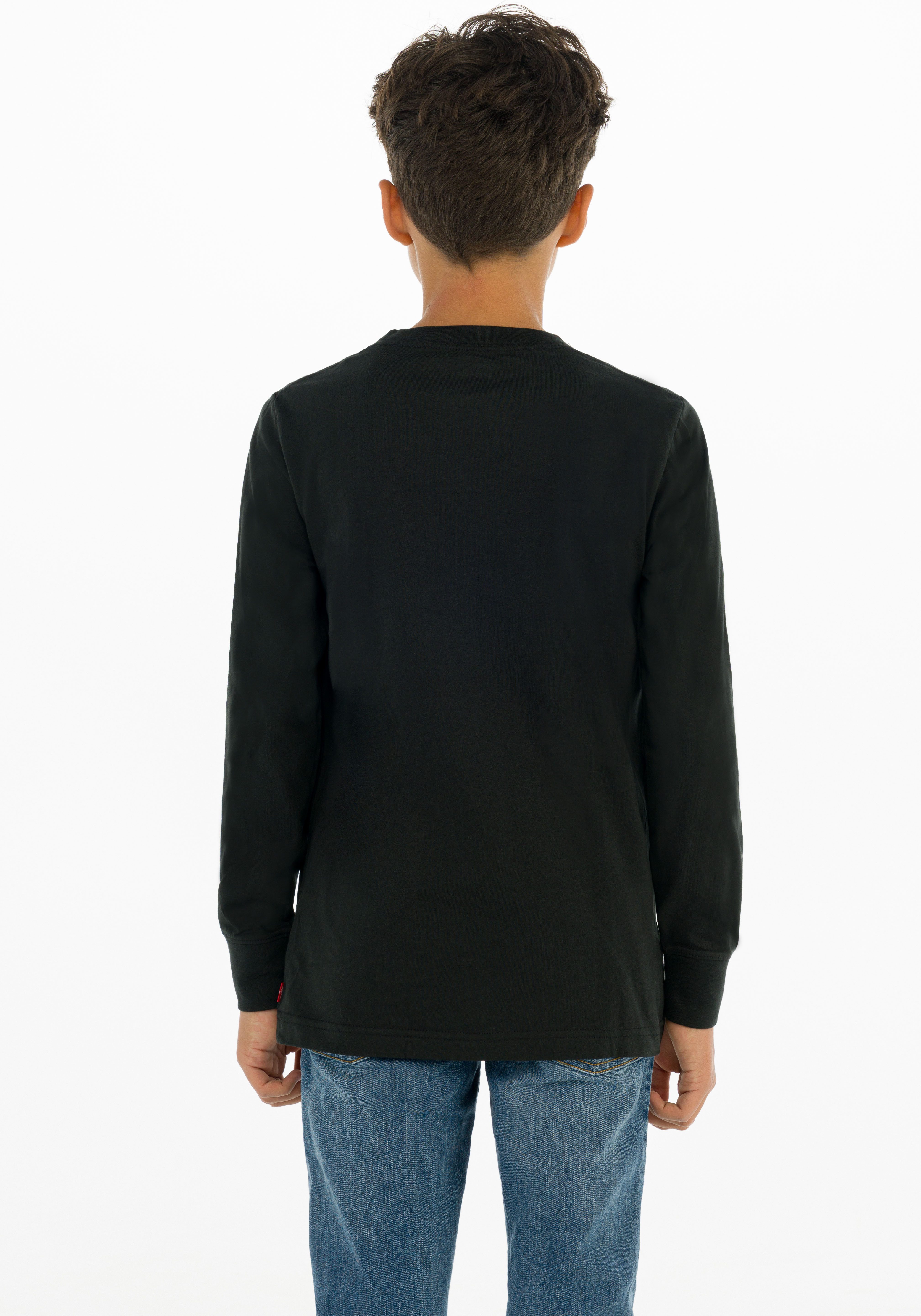 Levi's® Kids Langarmshirt L/S BATWING TEE mit Logo Print for BOYS – Bild 4 von 5