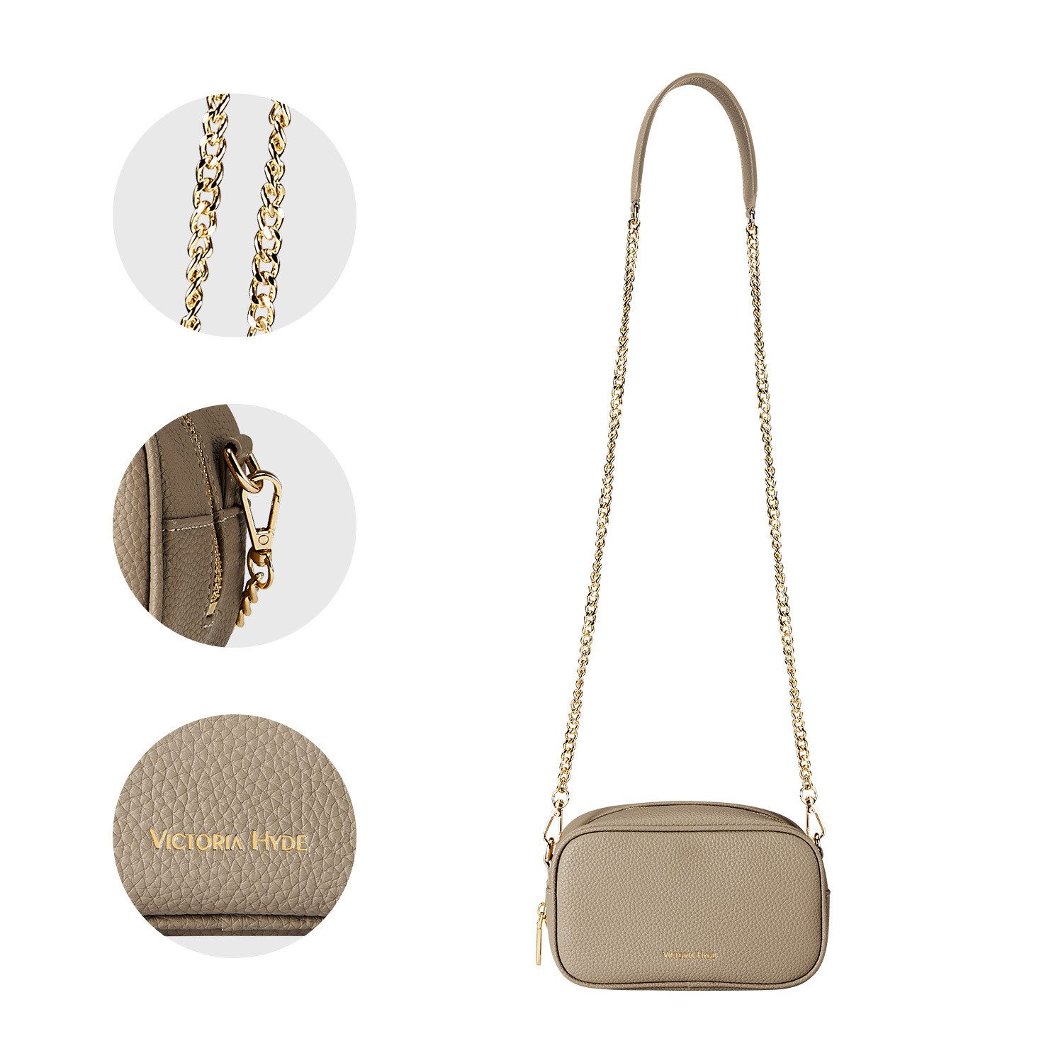 Victoria Hyde Handtasche Victoria Hyde Antonia Damen Innentasche Mit (Kein Set, Kein Set)