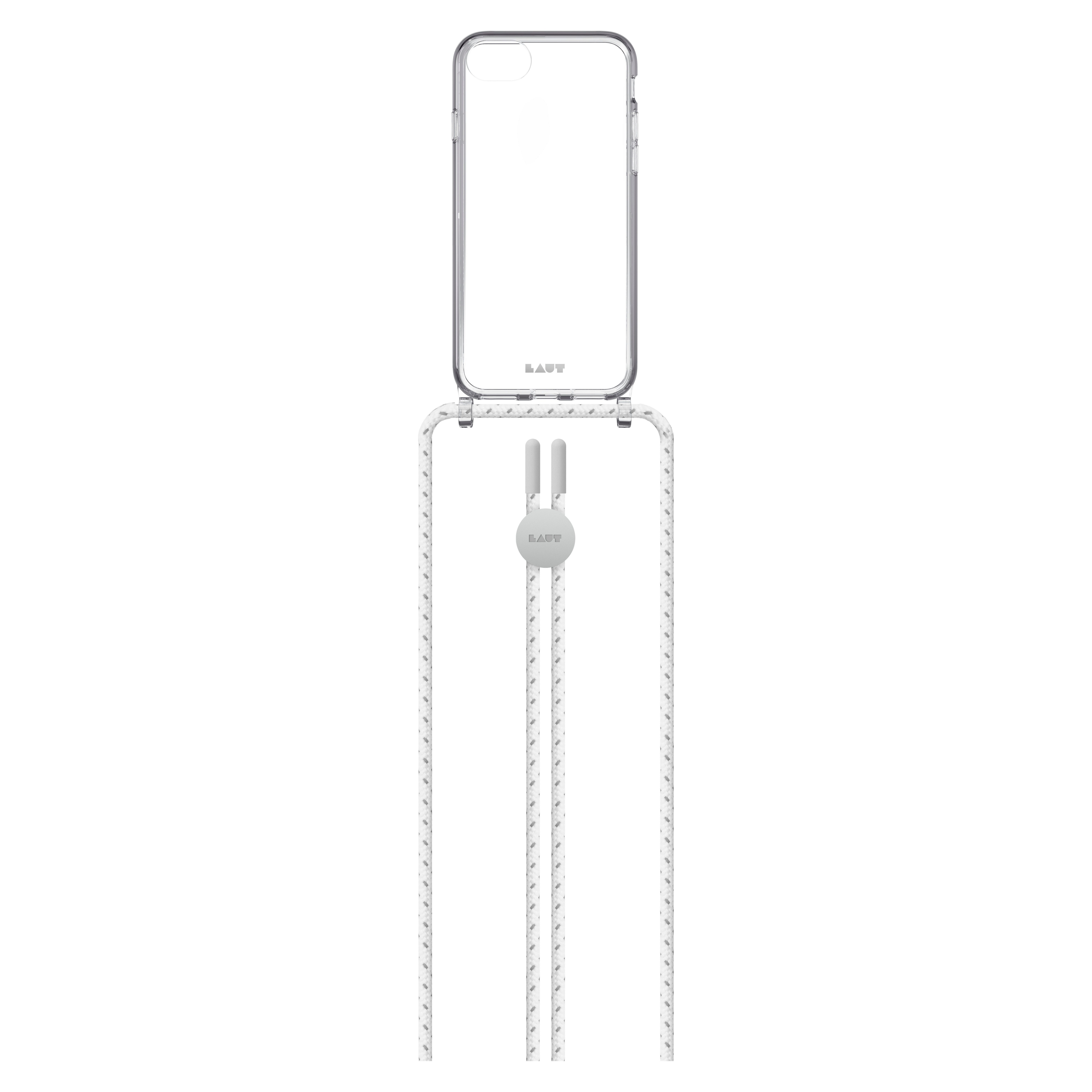 LAUT Handyhülle Laut Crystal X Necklace für Apple iPhone 6/6s/7/8/SE 2G - Clear