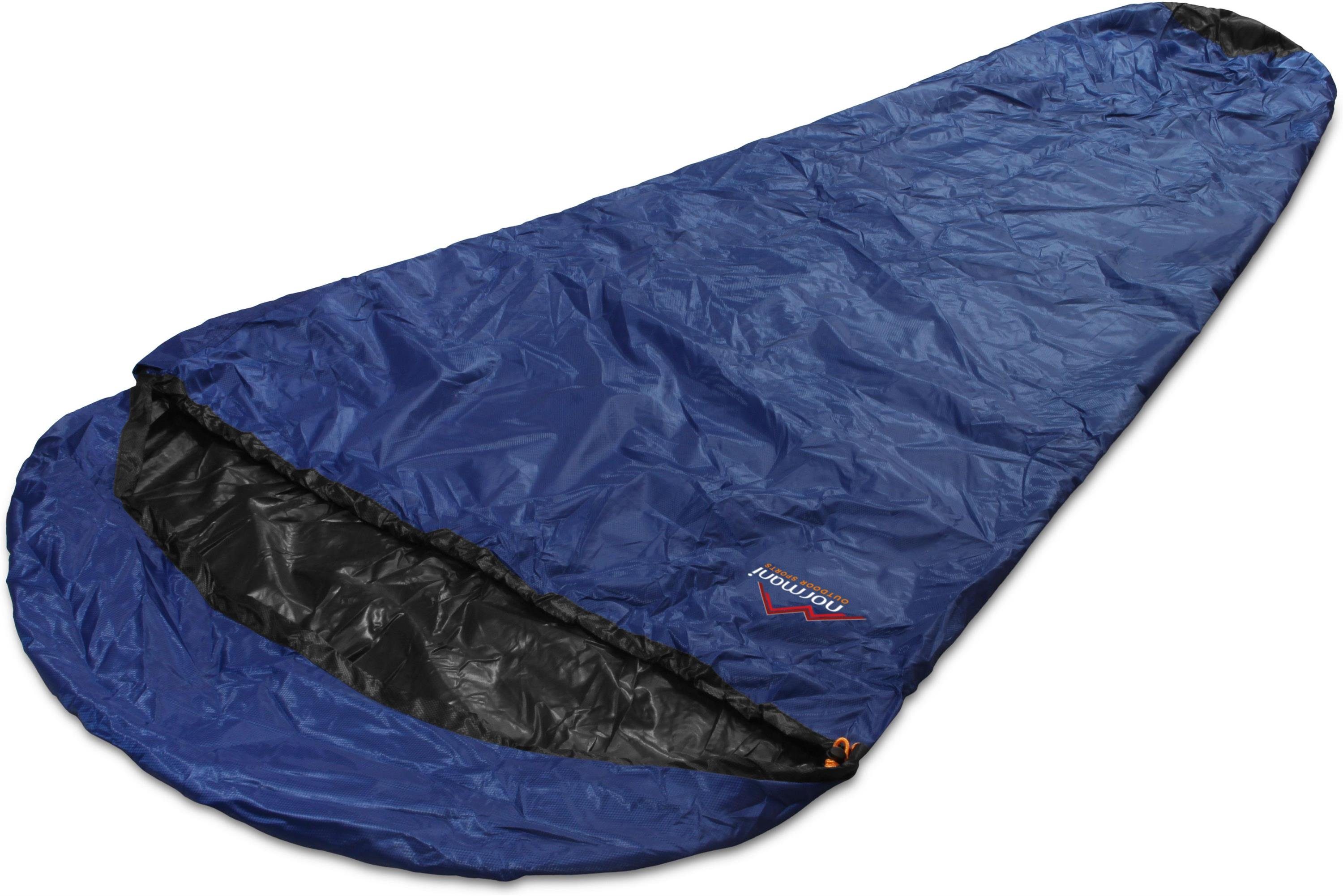 normani Mumienschlafsack Schlafsack-Regenüberzug SleeBag, Schlafsacküberzug  Biwaksack Schlafsackschutzhülle 100 % Wasserdicht, Inklusive Netzbeutel für  einen einfachen Transport