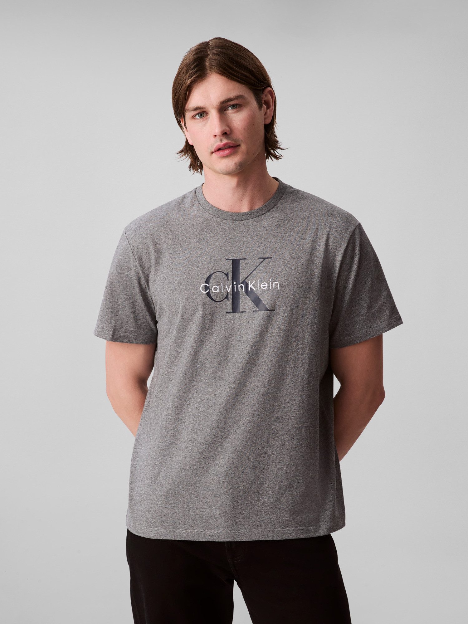 Calvin Klein Jeans T-Shirt SS Hero Monologo Tee 20s Mit Rundhalsausschnitt, regular fit