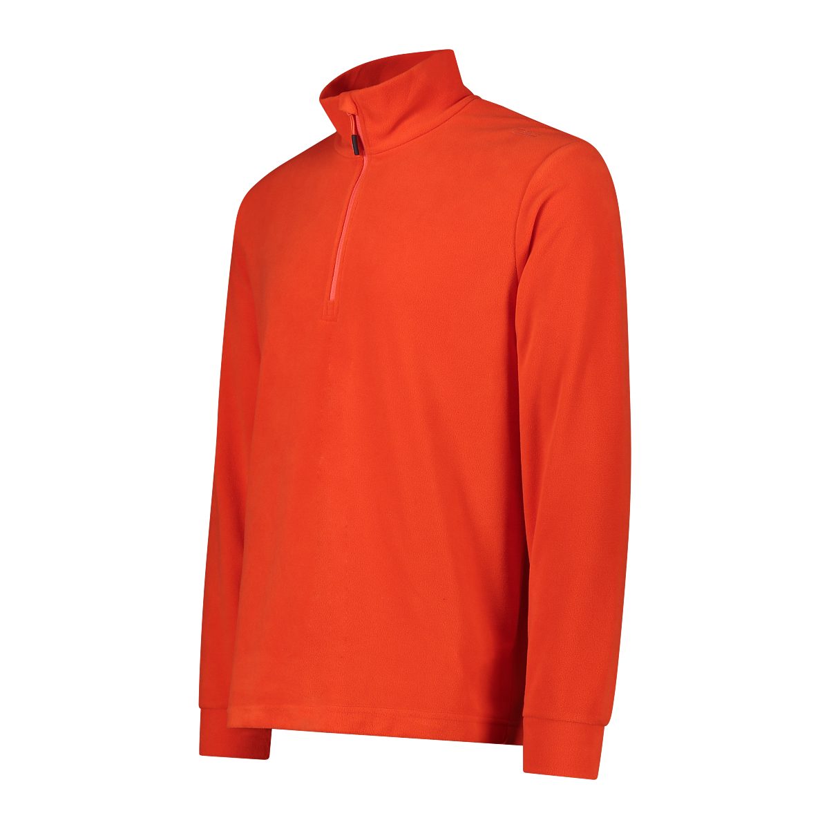 mit Sweatshirt orange Zip Man Stehkragenpullover Half flame C589 CMP