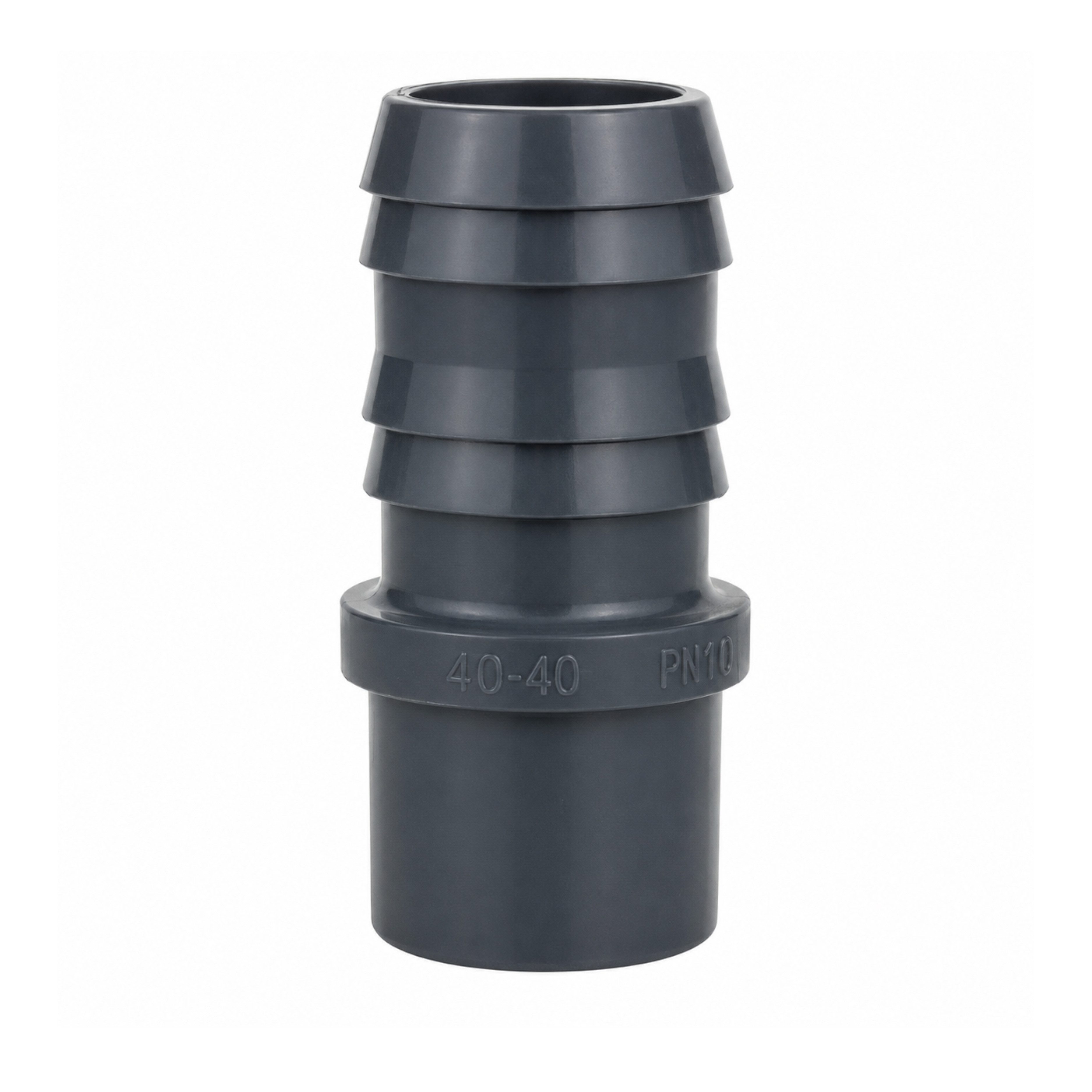 HAF Rohrverbinder HAF 1-10x PVC Druckschlauchtülle 40mm Klebestutzen x Schlauchtülle, Max. Arbeitsdruck 16 bar bei 20 C°