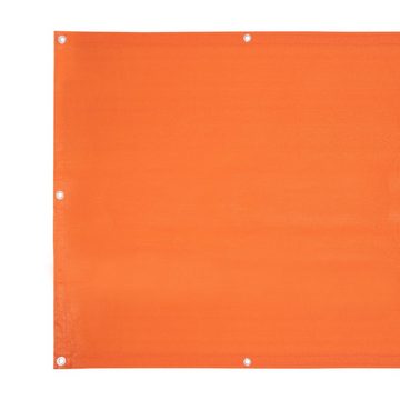 Karat Balkonsichtschutz Balkonsichtschutz, Einfarbig, Orange, 90 x 500 cm