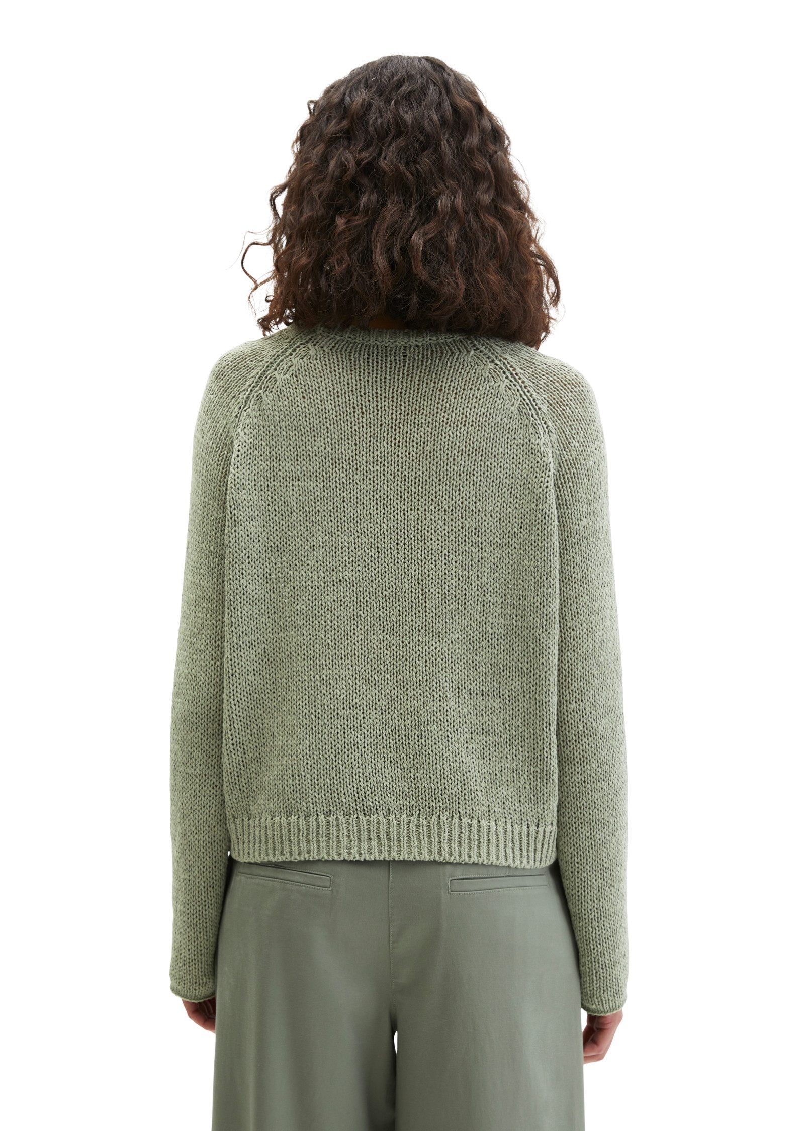 Marc O'Polo Rundhalspullover aus Bändchengarn günstig online kaufen