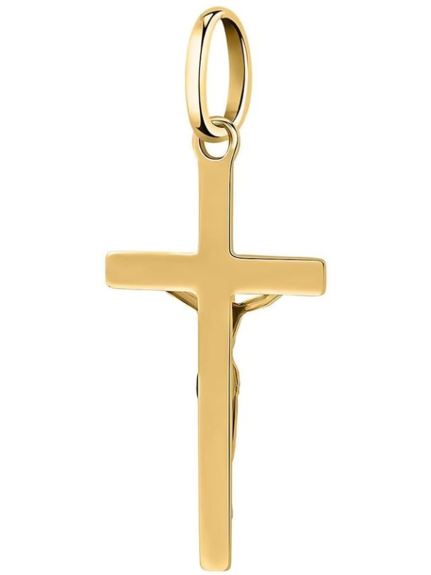 FAVS Kettenanhänger FAVS Damen-Anhänger 375er Gelbgold Kreuz günstig online kaufen