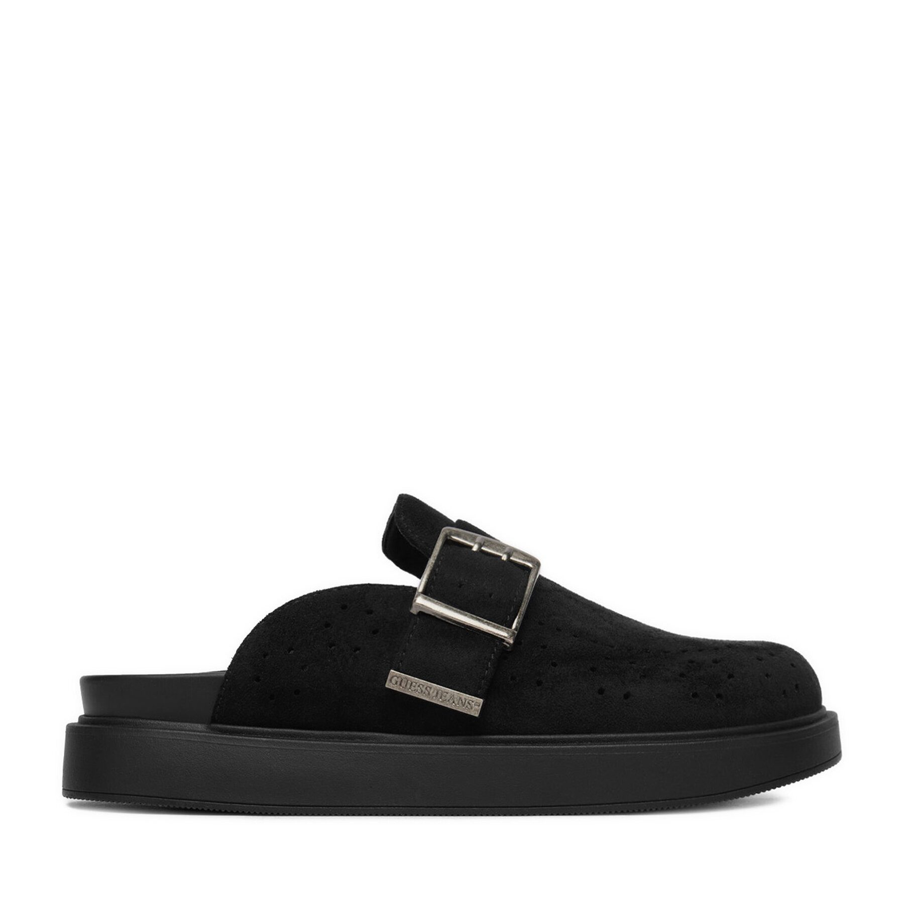 Guess Jeans Damen-Flip-Flops Schwarz Badepantolette