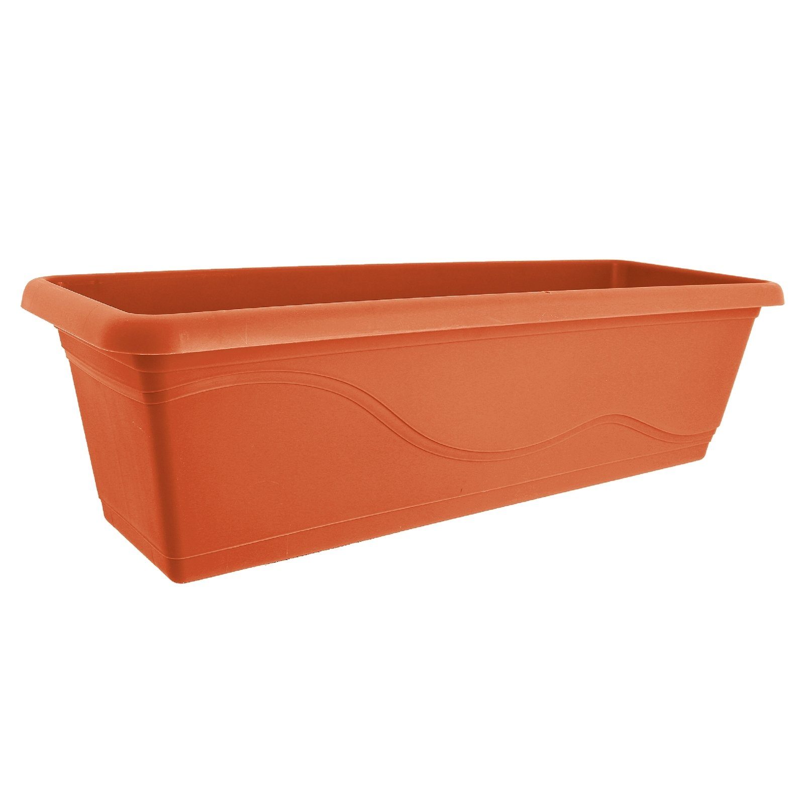 HTI-Living Blumenkasten Blumenkasten Madrid mit Wasserspeicher 60 cm (1 St) Terracotta