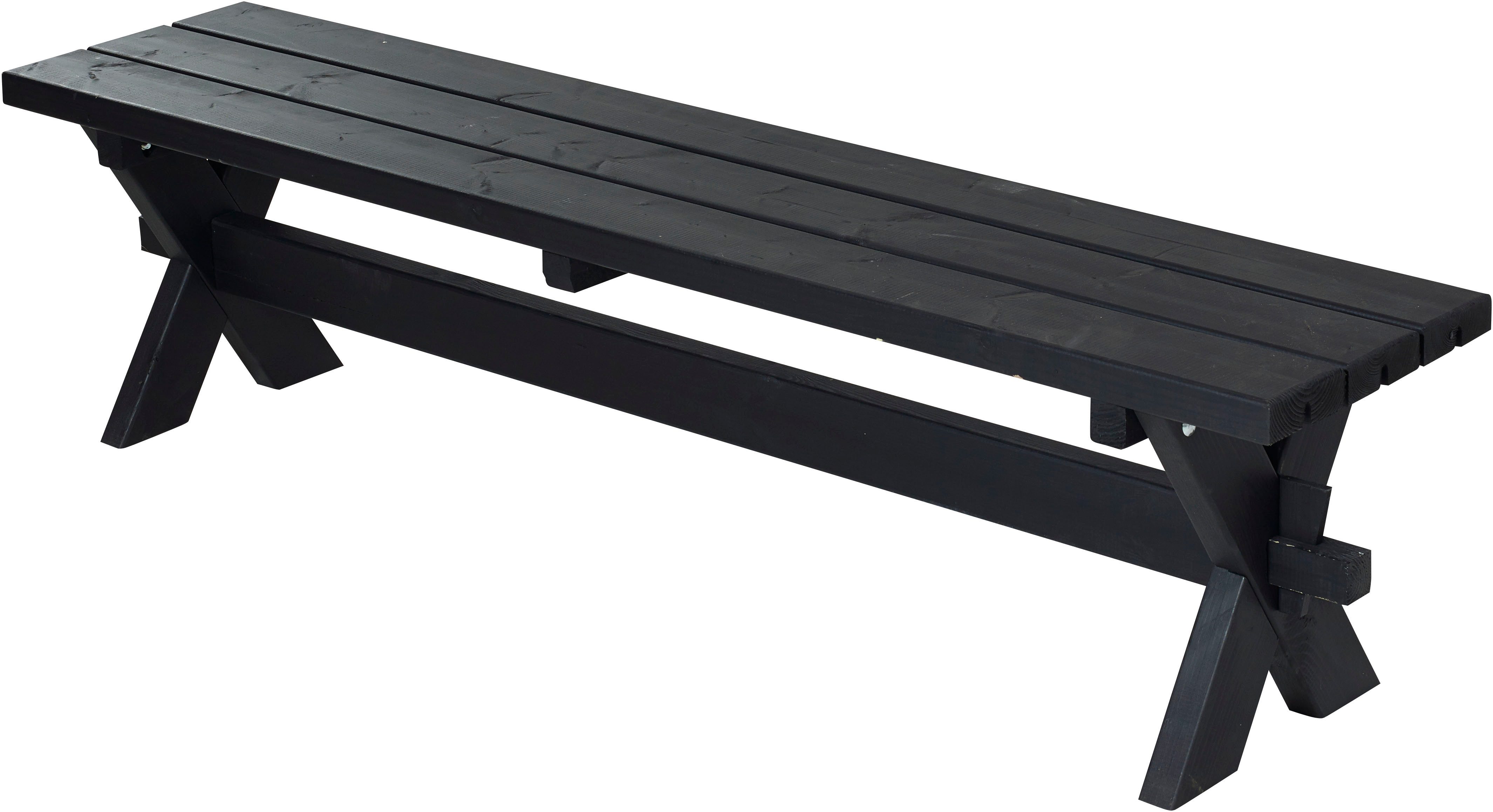 PLUS Sitzbank Nostalgi Plankenbank, TOPSELLER! (1-St., Holzbank, OTTOs Choice), 177x38x44 cm, farblich grundiert, aus Nadelholz