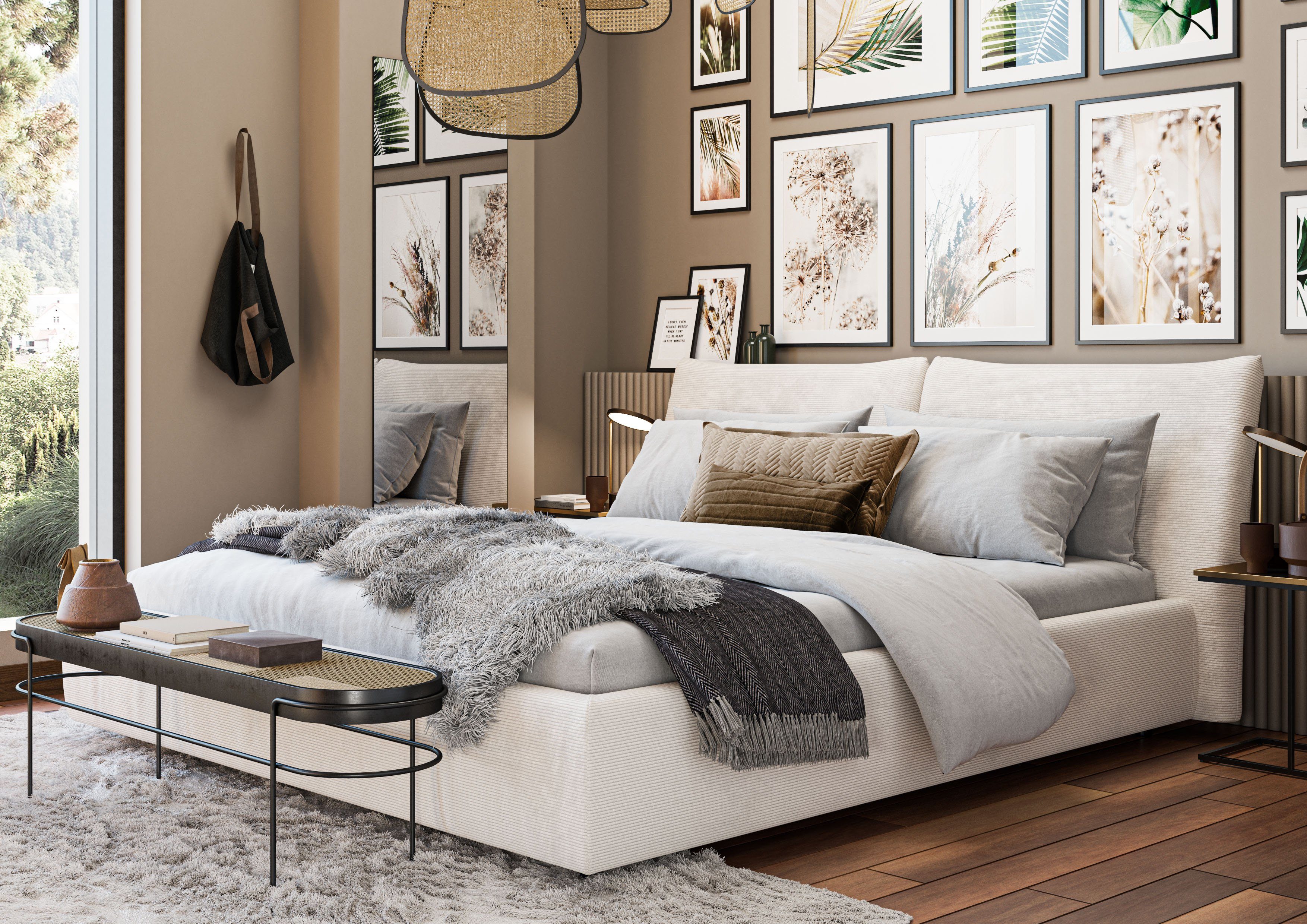 Places of Style Polsterbett Priora in günstig online kaufen