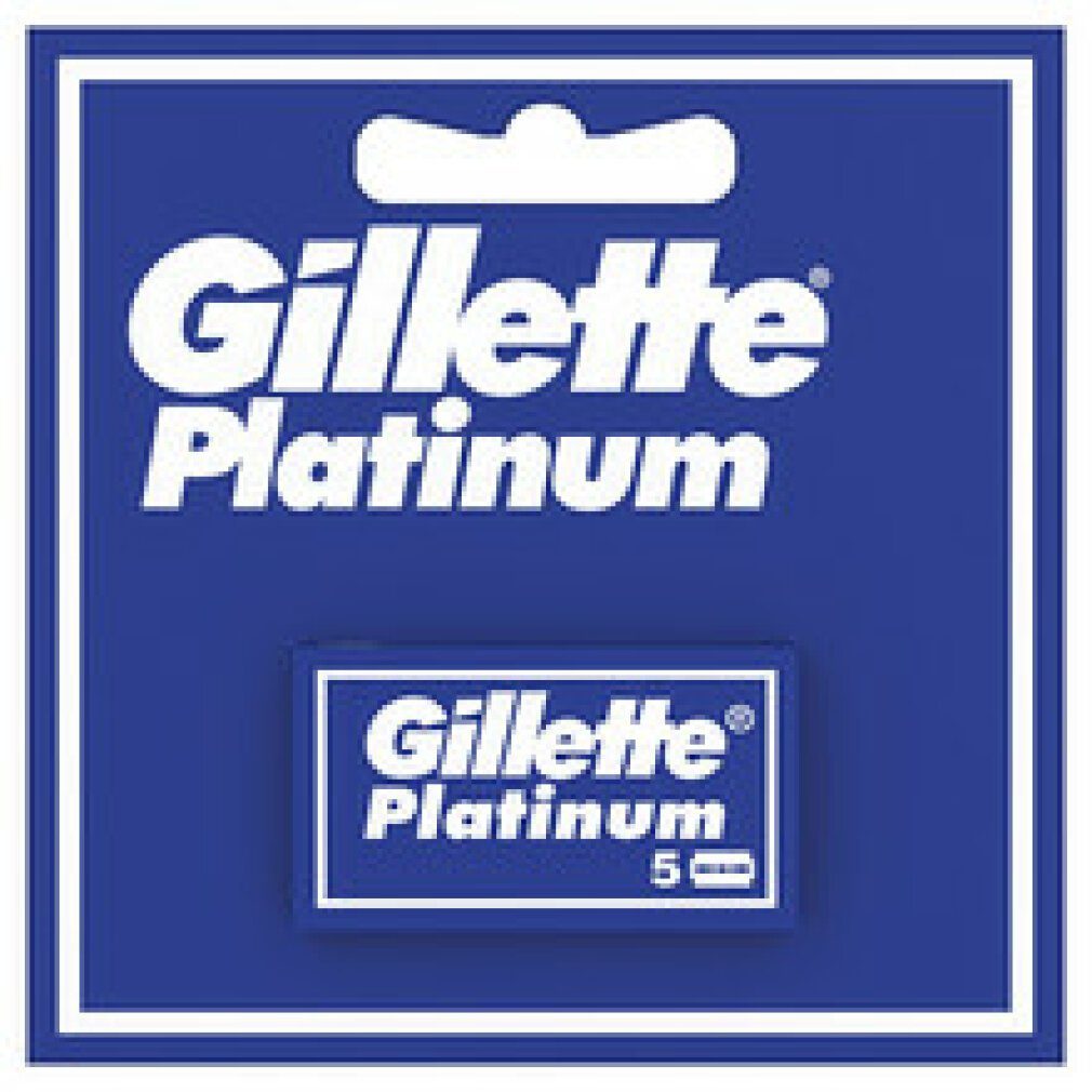 Gillette Körperbürste Platinum Ersatzklingen Set 5 Stück
