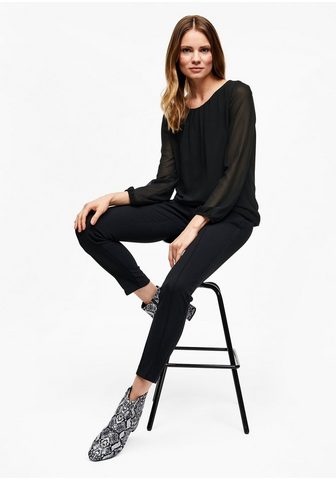Chiffon/Jersey-Bluse