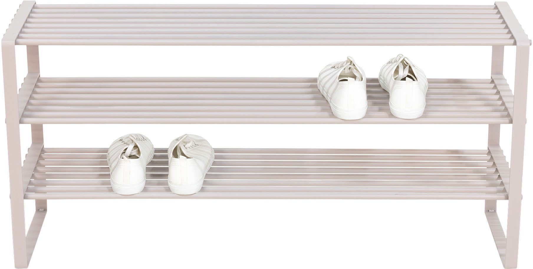 Spinder Design Schuhregal REX, 1-tlg., Regal aus Stahl, wahlweise Breite 70 cm oder 100 cm