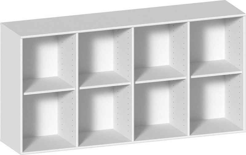 Hammel Furniture Sideboard Mistral Kubus 116, hängend/stehend montierbar (1 St), Verstellbar Einlegeböden, B: 136 cm, anpassungsbar Designmöbel